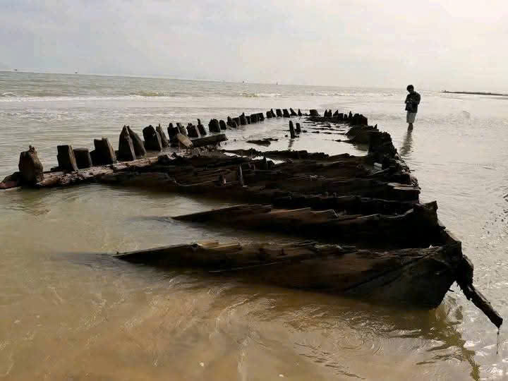 T&agrave;u cổ Hội An lộ diện Sau b&atilde;o số 13 thu h&uacute;t du kh&aacute;ch tham quan - Ảnh 5.