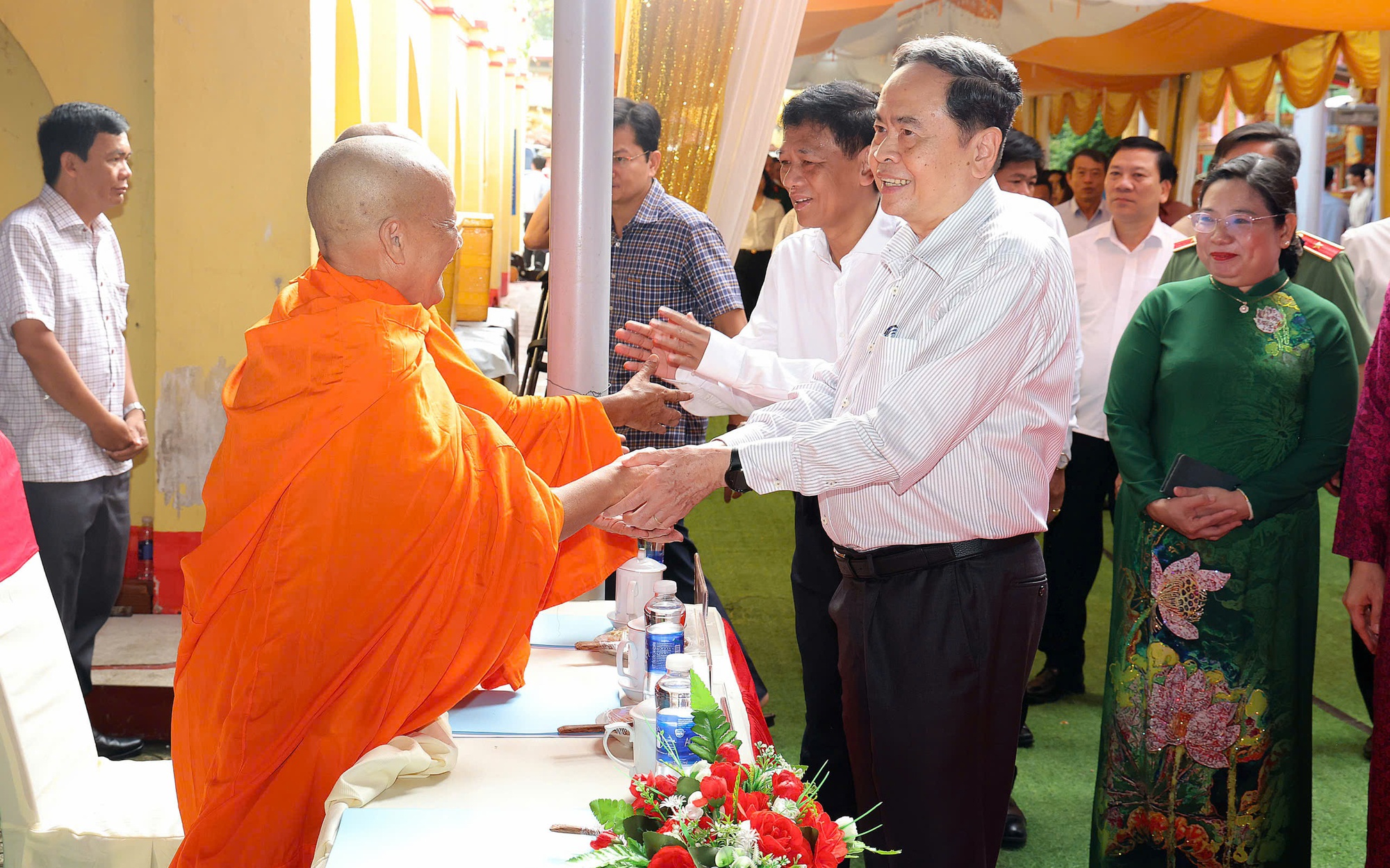 Chủ tịch Quốc hội Trần Thanh Mẫn: "Ấp mạnh, xã mạnh thì thành phố mới mạnh"