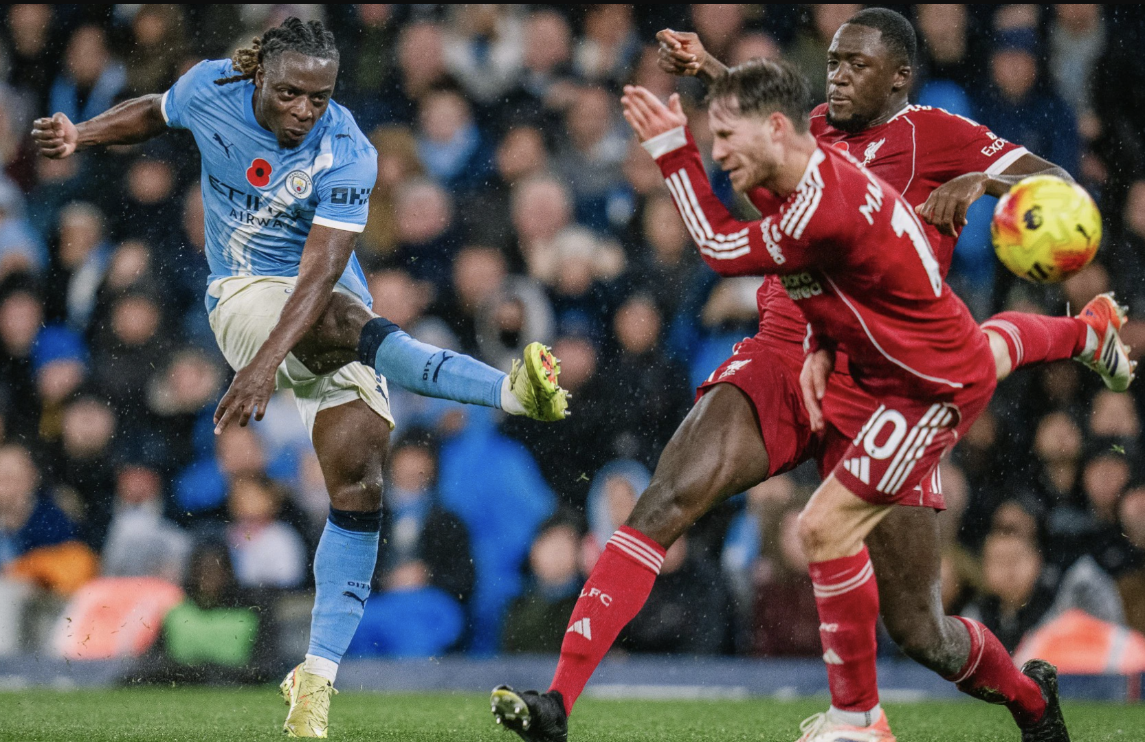 Haaland sắp chạm mốc 100 b&agrave;n, Man City thắng nghiền &eacute;p Liverpool tại Etihad - Ảnh 6.