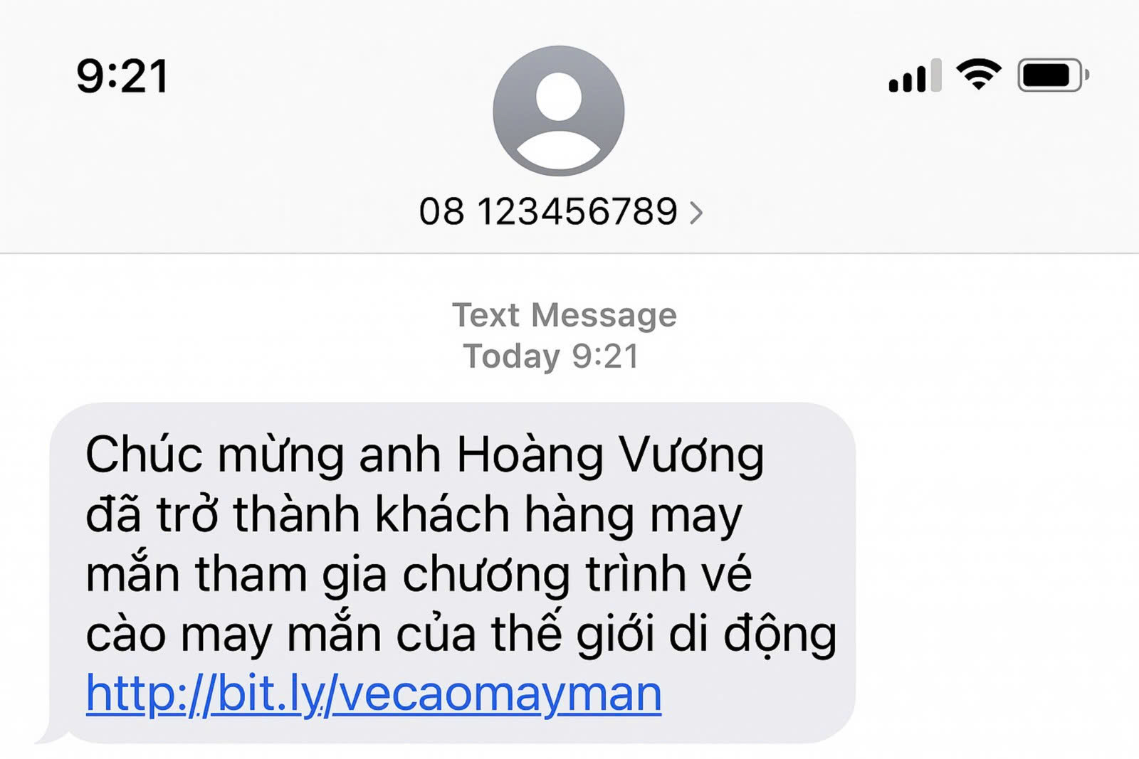 Cẩn trọng chiêu trò lừa đảo trúng vé cào trực tuyến - Ảnh 1.