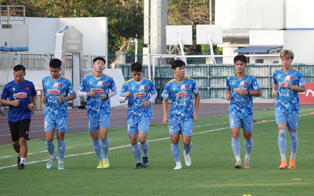 U22 Việt Nam quyết thắng trận ra quân - Ảnh 1.