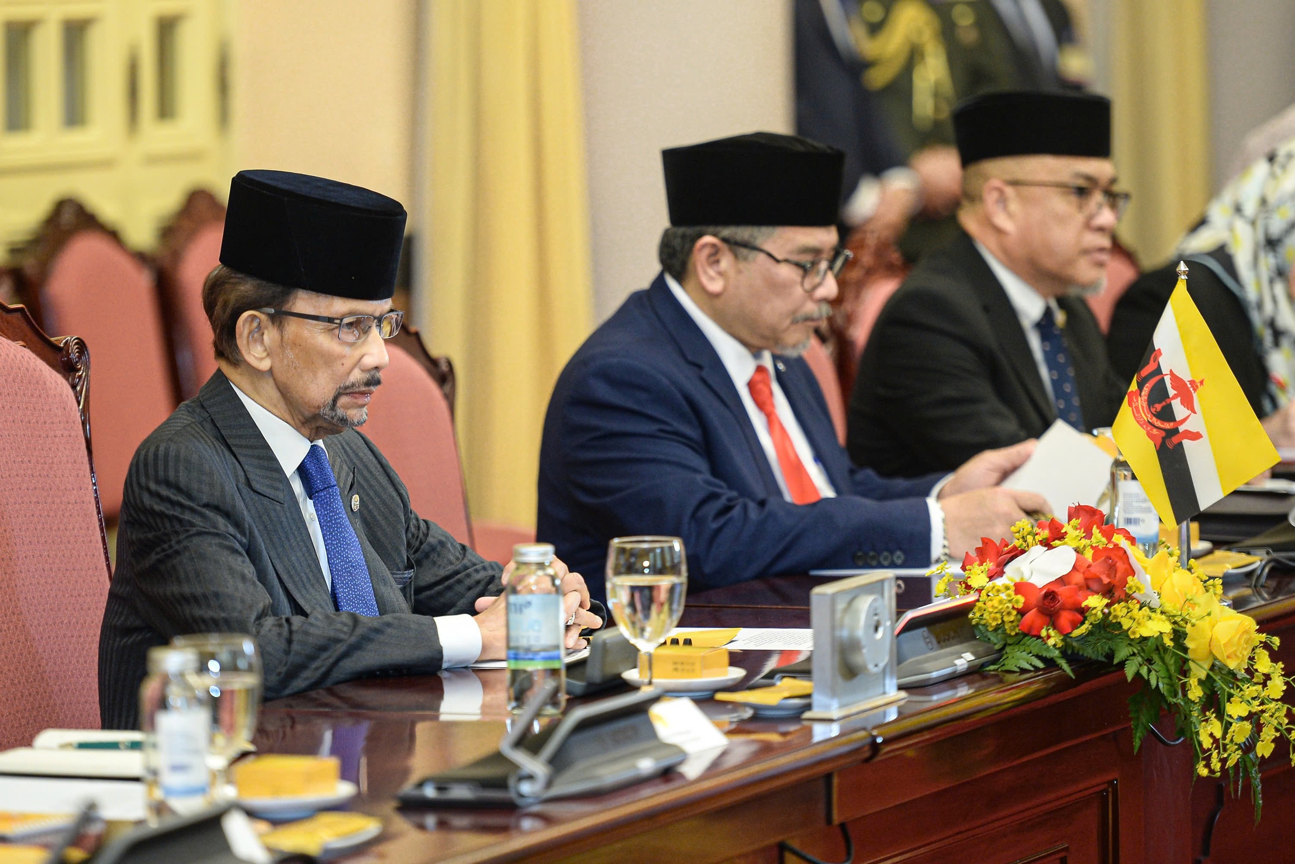 Chủ tịch nước Lương Cường chủ tr&igrave; lễ đ&oacute;n ch&iacute;nh thức Quốc vương Brunei - Ảnh 12.