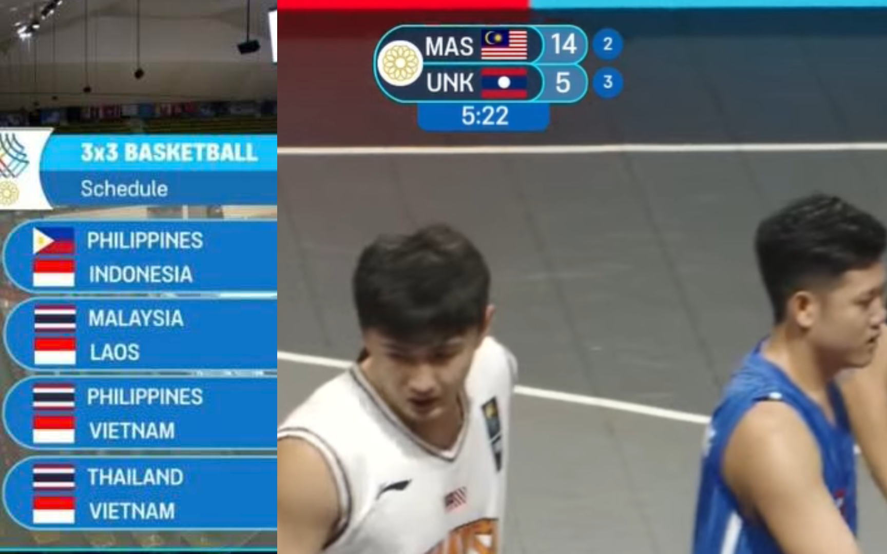 BTC SEA Games lại nhầm cờ Việt Nam, Philippines