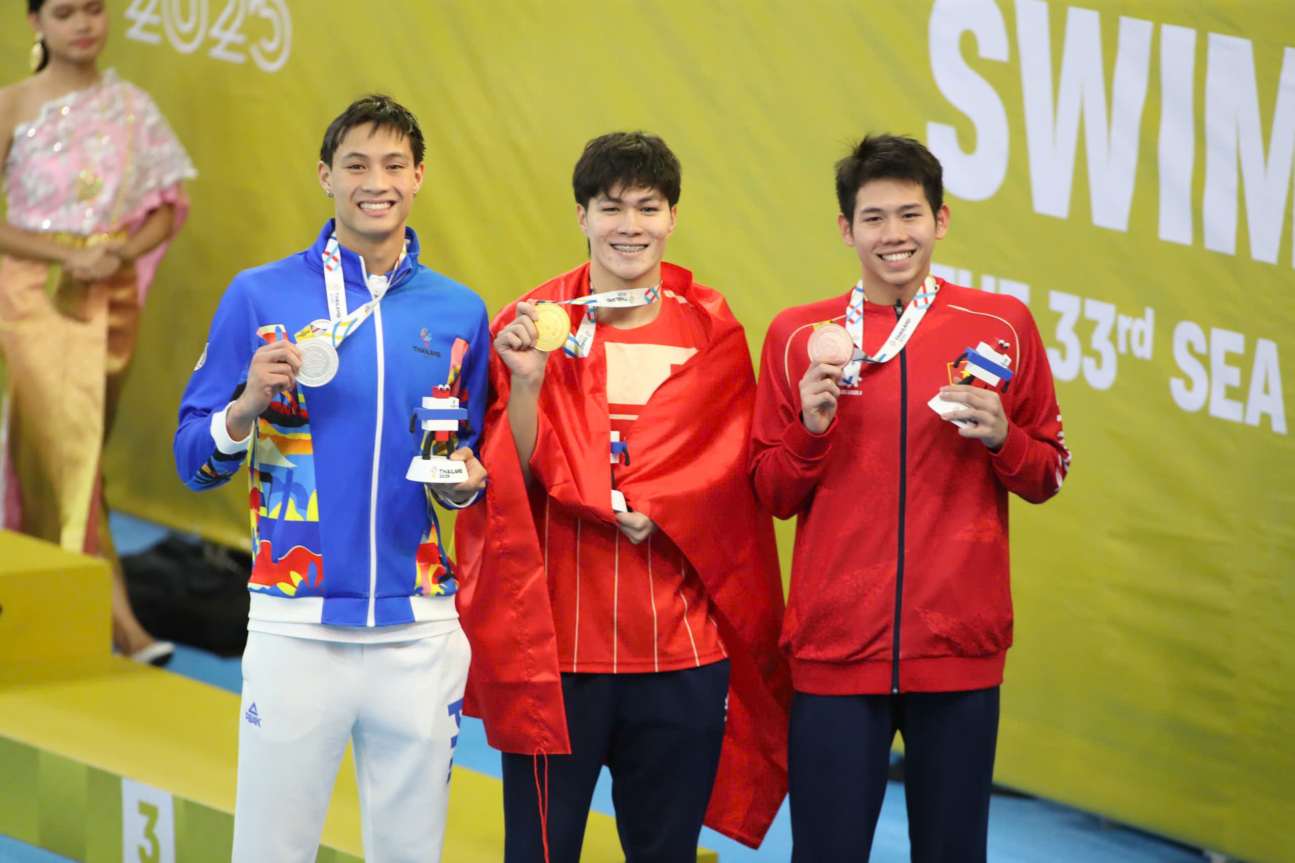 SEA Games 33 ng&agrave;y 10-12: Bơi bất ngờ c&oacute; tấm HCĐ tiếp sức nữ lịch sử - Ảnh 5.