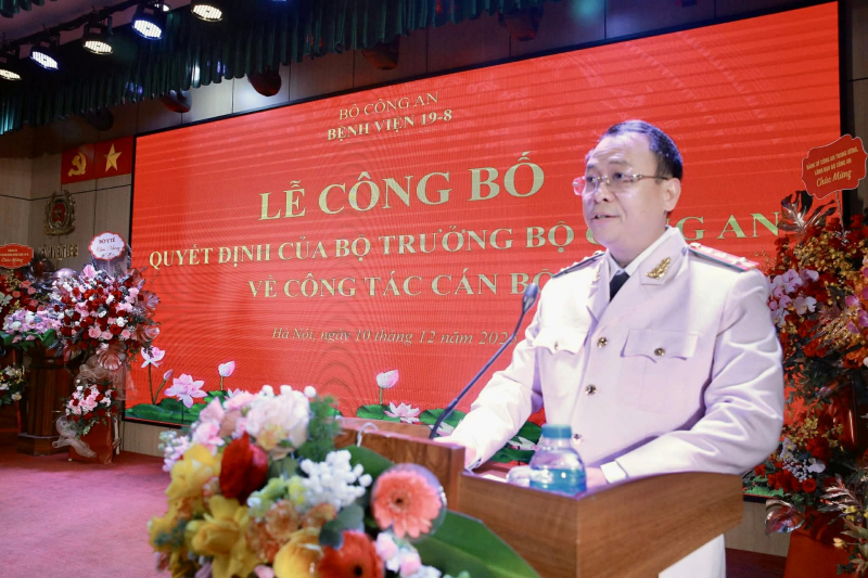 PGS Nguyễn Tiến Quang l&agrave;m Gi&aacute;m đốc Bệnh viện 19-8 - Ảnh 1.