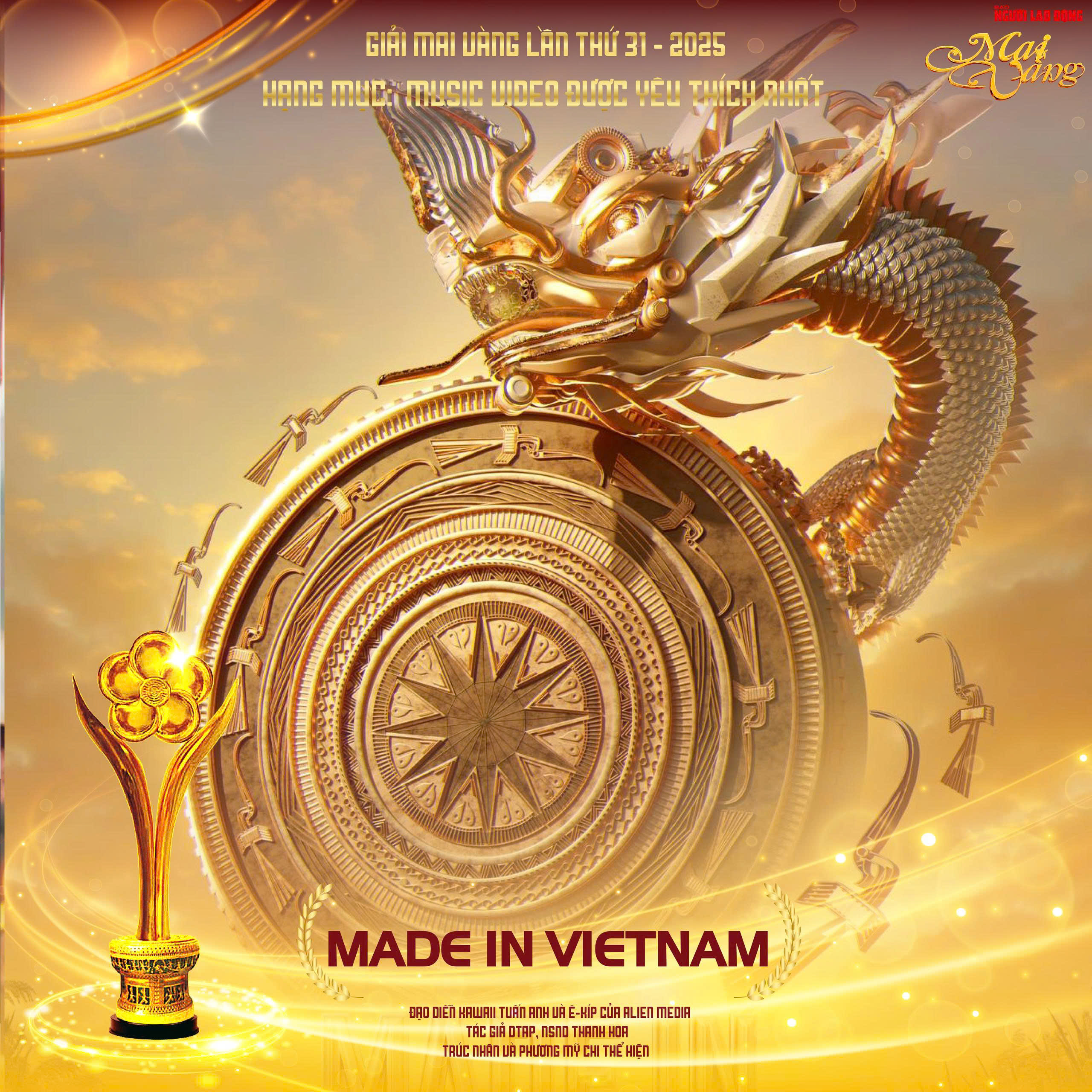 MV Made in Việt Nam l&agrave; ứng vi&ecirc;n của giải Mai V&agrave;ng 31-2025  - Ảnh 1.