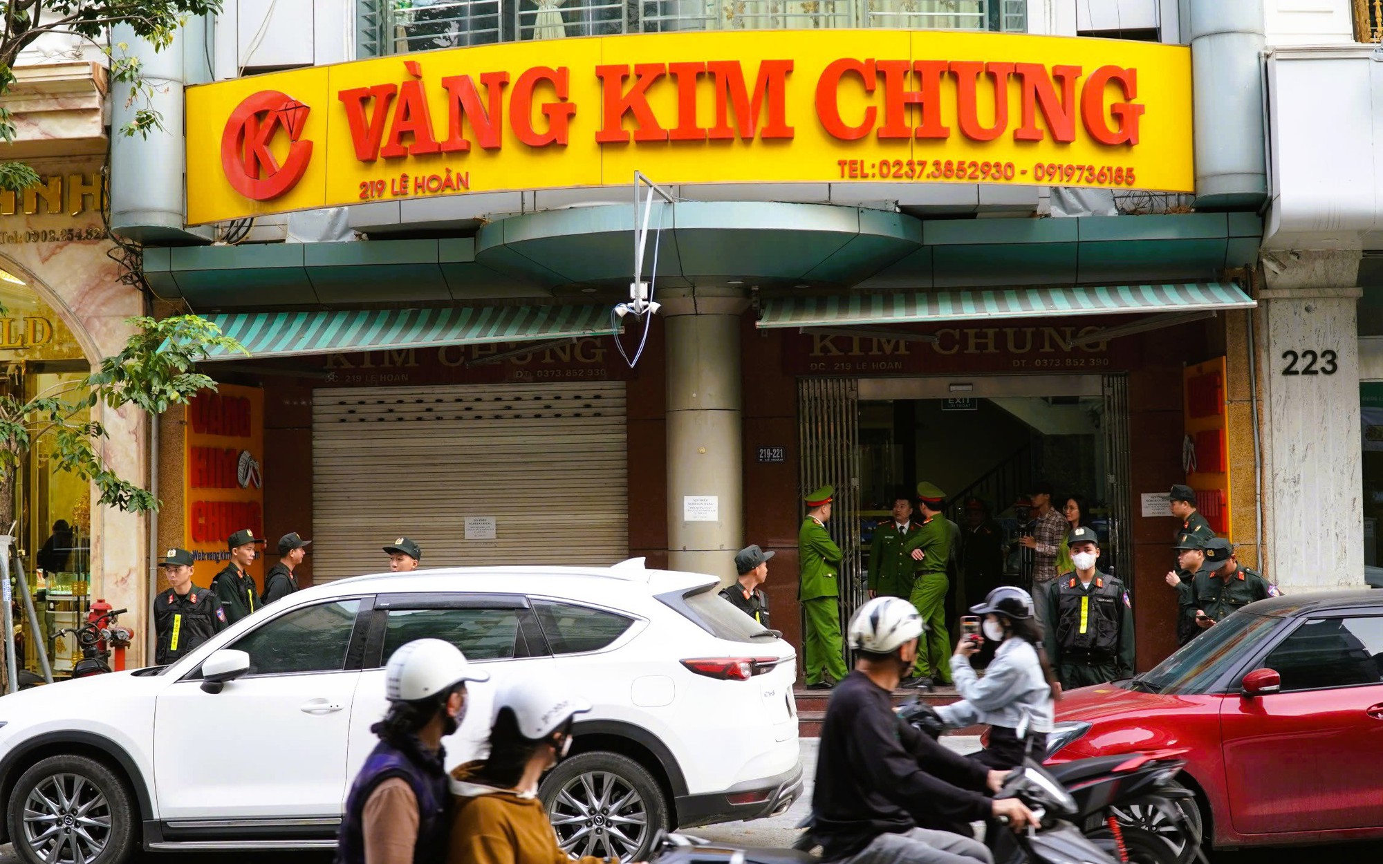 Tiệm vàng Kim Chung từng bị xử phạt 205 triệu đồng
