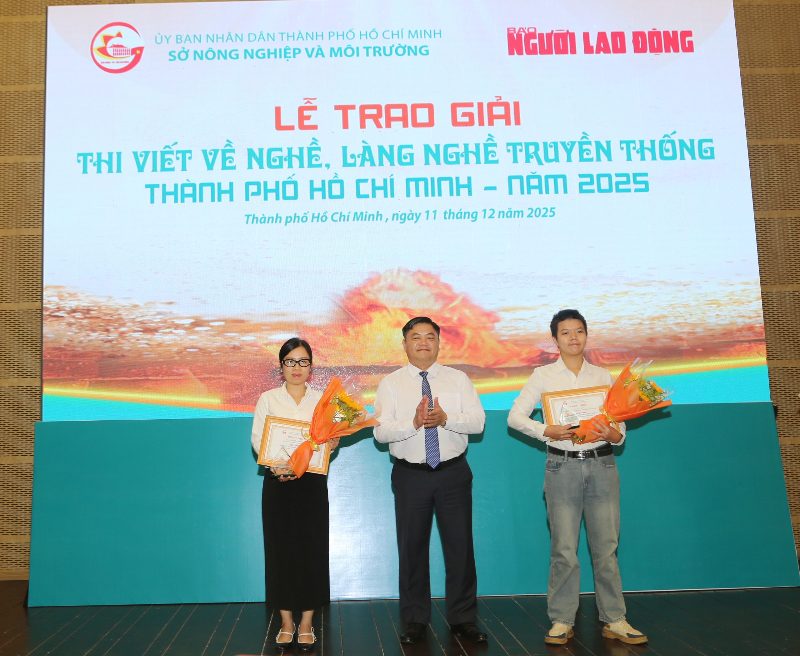 Trao giải Cuộc thi viết về nghề, l&agrave;ng nghề truyền thống TPHCM năm 2025 - Ảnh 4.