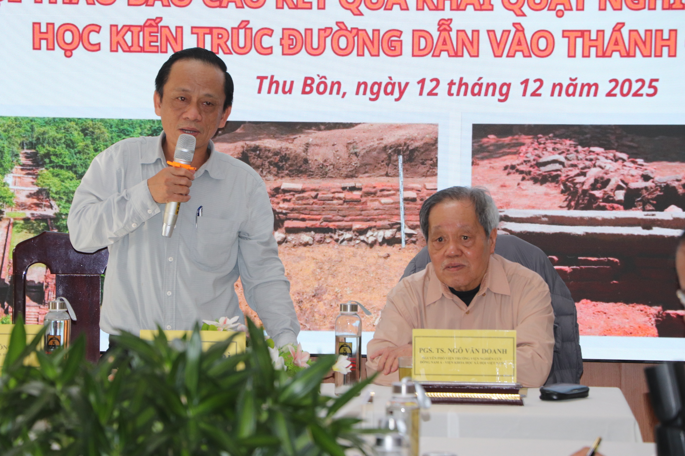 Lộ thêm bằng chứng về công trình chưa từng được biết ở Mỹ Sơn - Ảnh 2.
