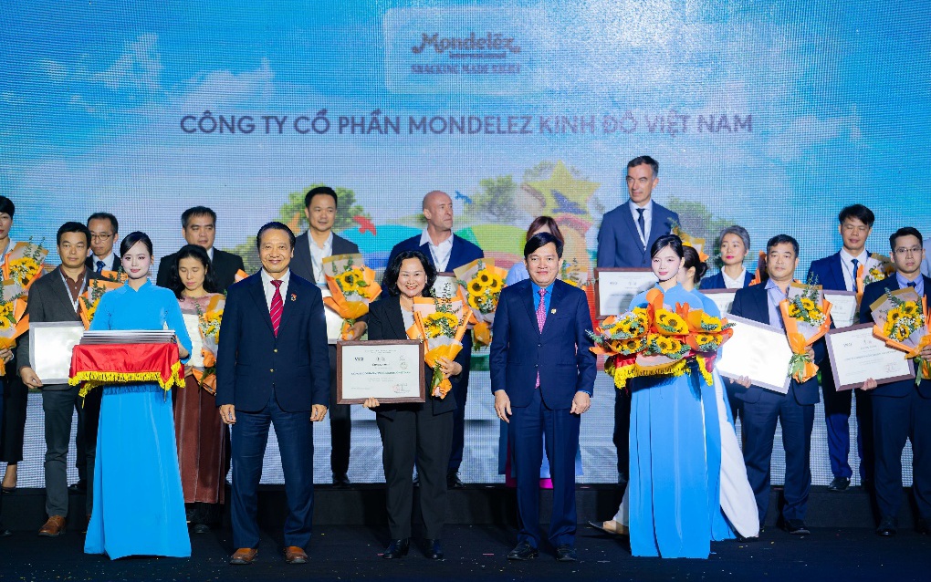 Mondelez Kinh Đô lần thứ tư vào Top 100 Doanh nghiệp phát triển bền vững Việt Nam