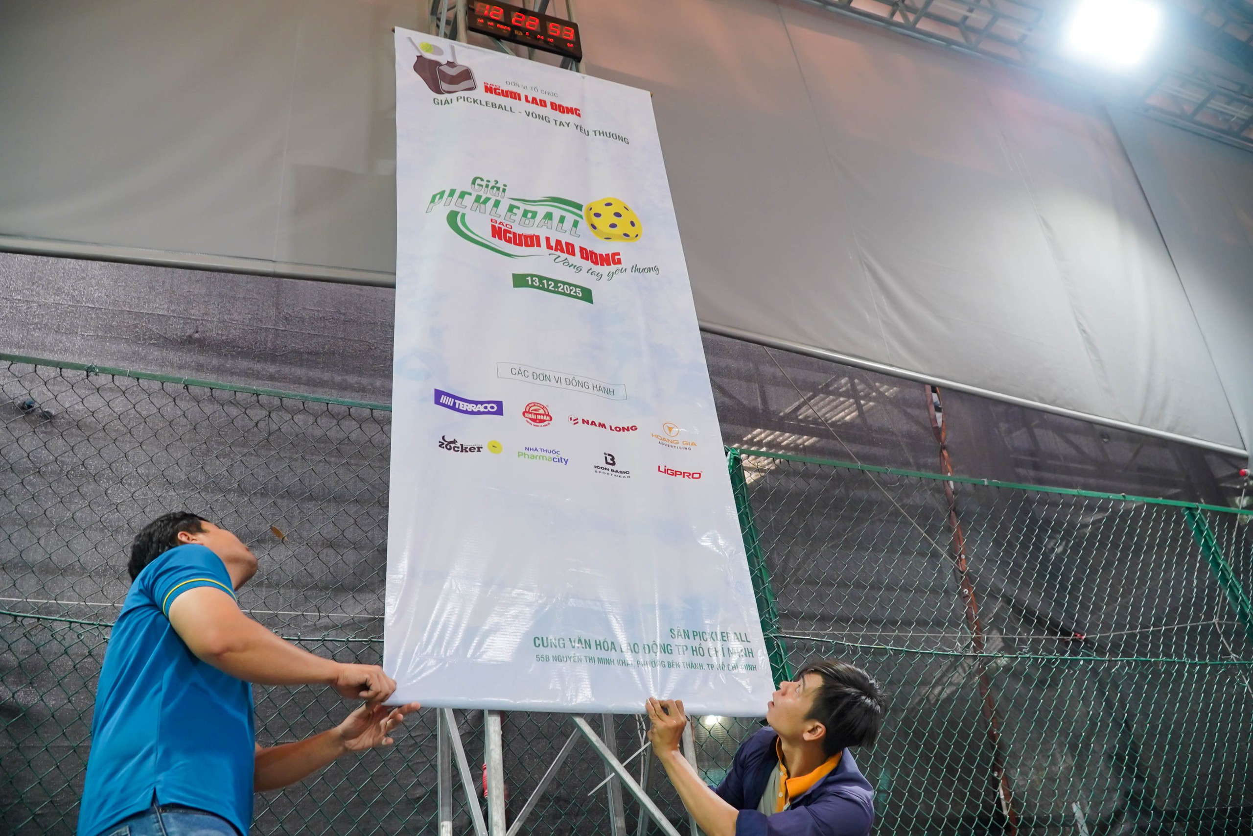 Giải Pickleball "Vòng tay yêu thương" sẵn sàng khởi tranh - Ảnh 2.