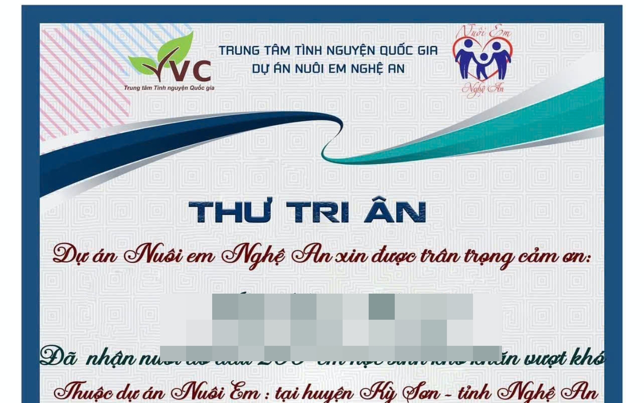 Dự án Nuôi em "gắn mác" Trung tâm Tình nguyện quốc gia nhiều năm, vì sao không phát hiện?