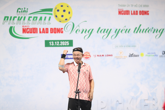Giải Pickleball "Vòng tay yêu thương" năm 2025: Những khoảnh khắc ý nghĩa - Ảnh 3.
