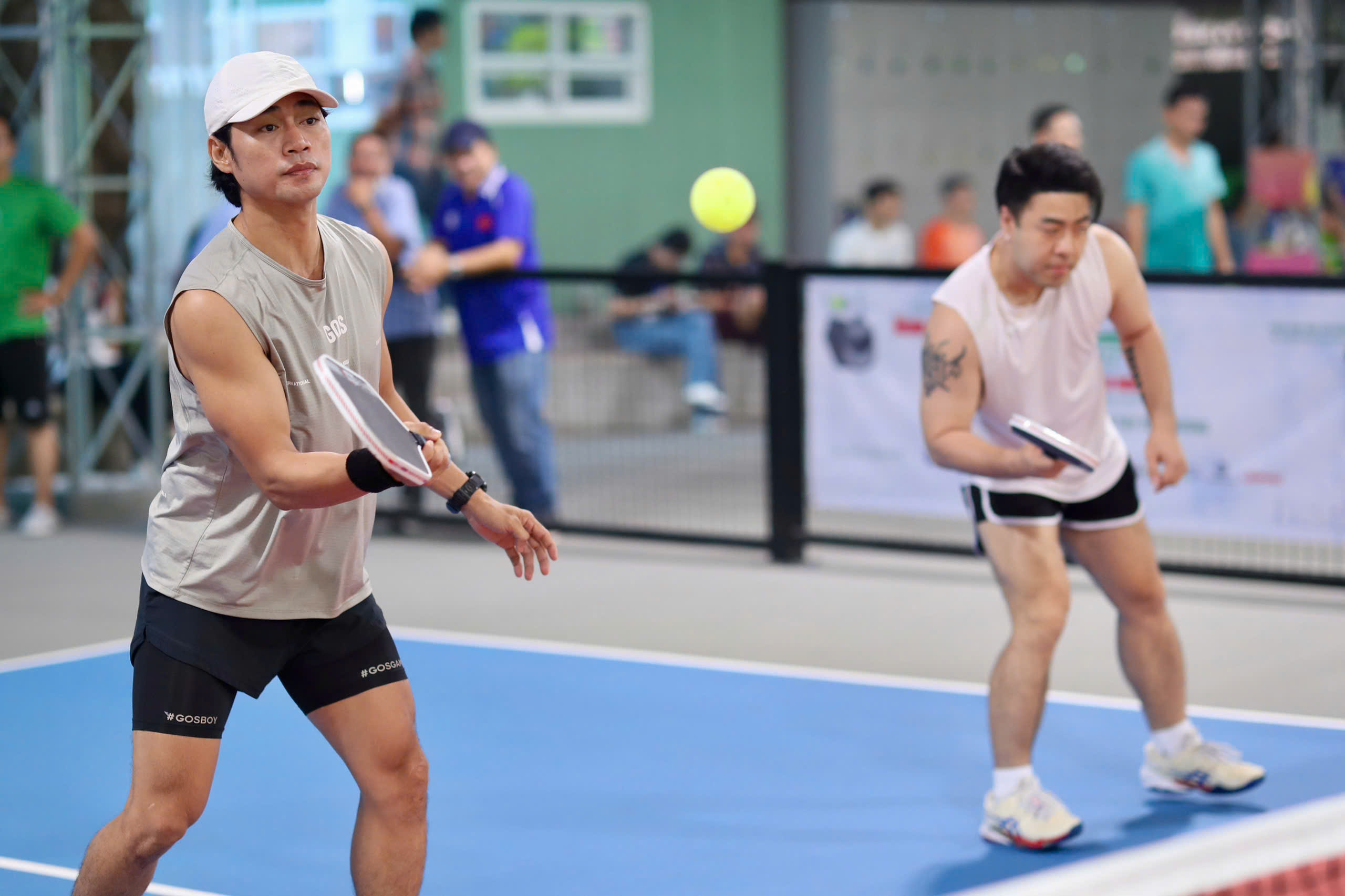 Minh Hằng, Lợi Trần, Đồng &Aacute;nh Quỳnh... hội tụ tại giải pickleball - Ảnh 1.