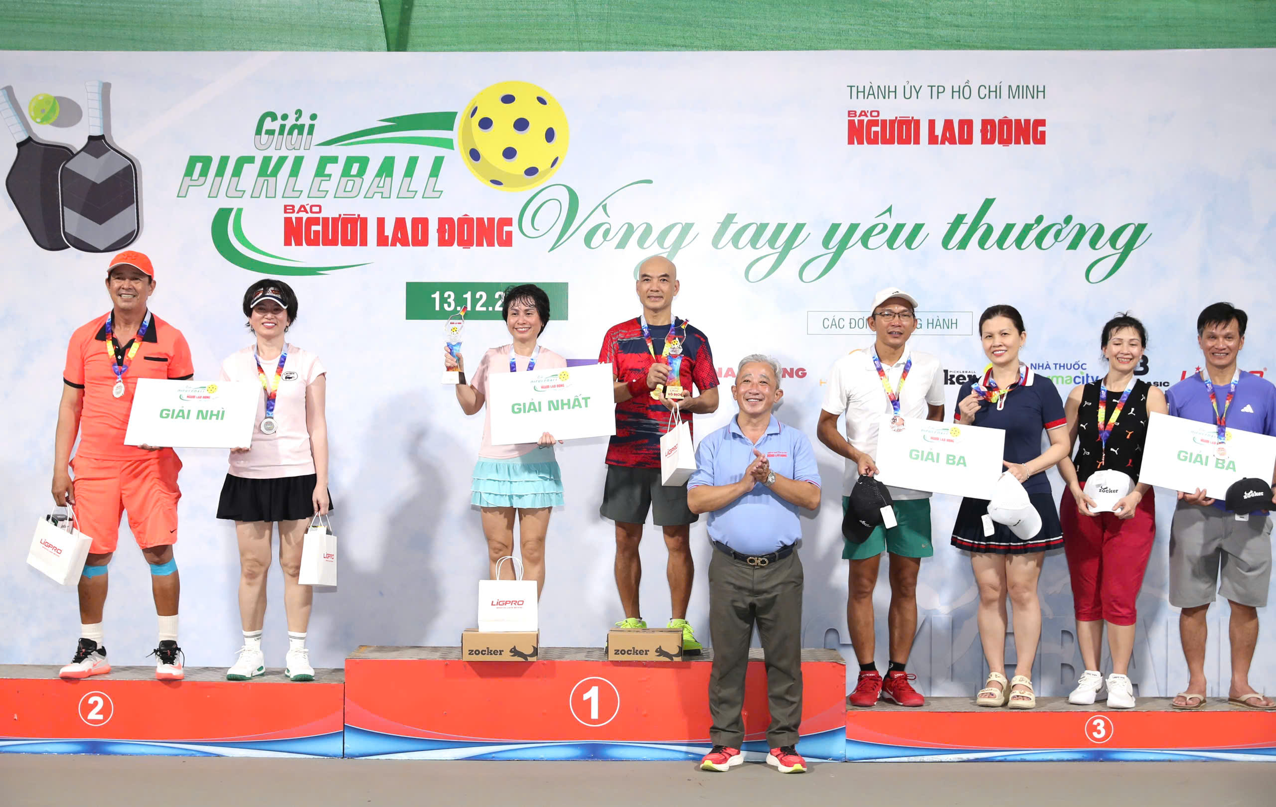 Giải Pickleball Báo Người Lao Động "Vòng tay yêu thương" 2025 kết thúc thành công - Ảnh 7.