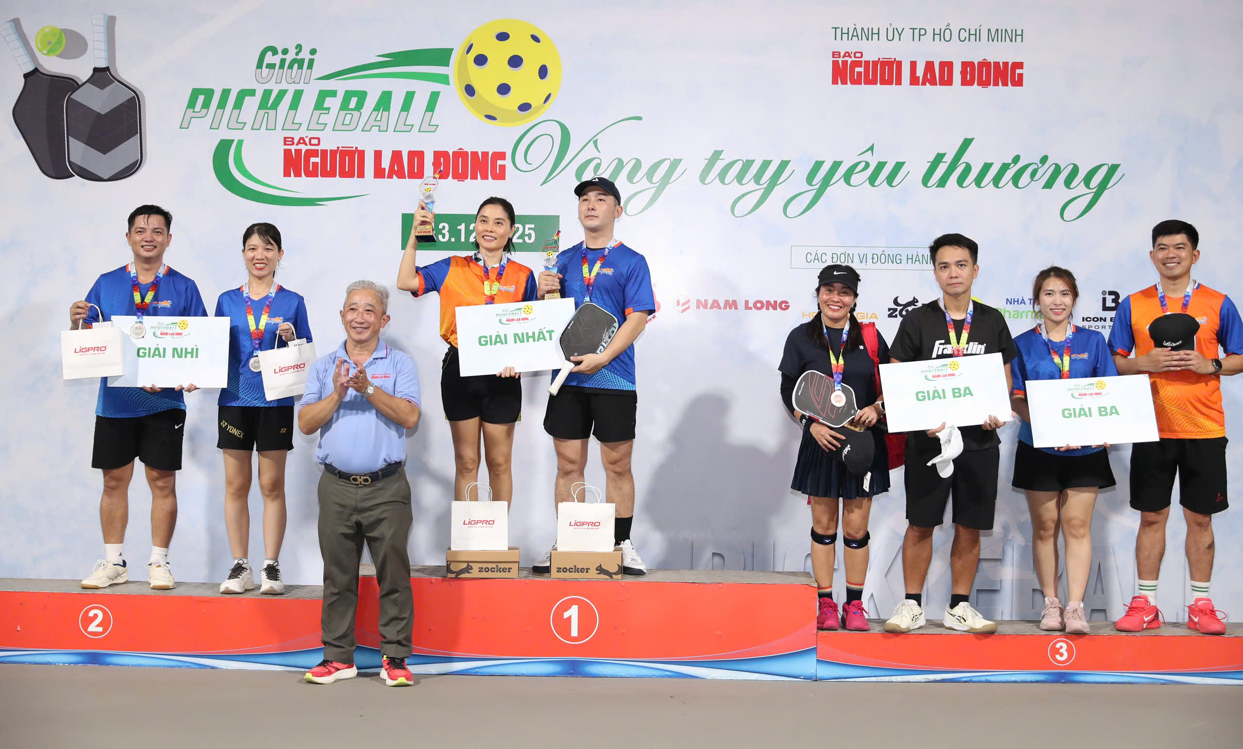 Giải Pickleball Báo Người Lao Động "Vòng tay yêu thương" 2025 kết thúc thành công - Ảnh 6.