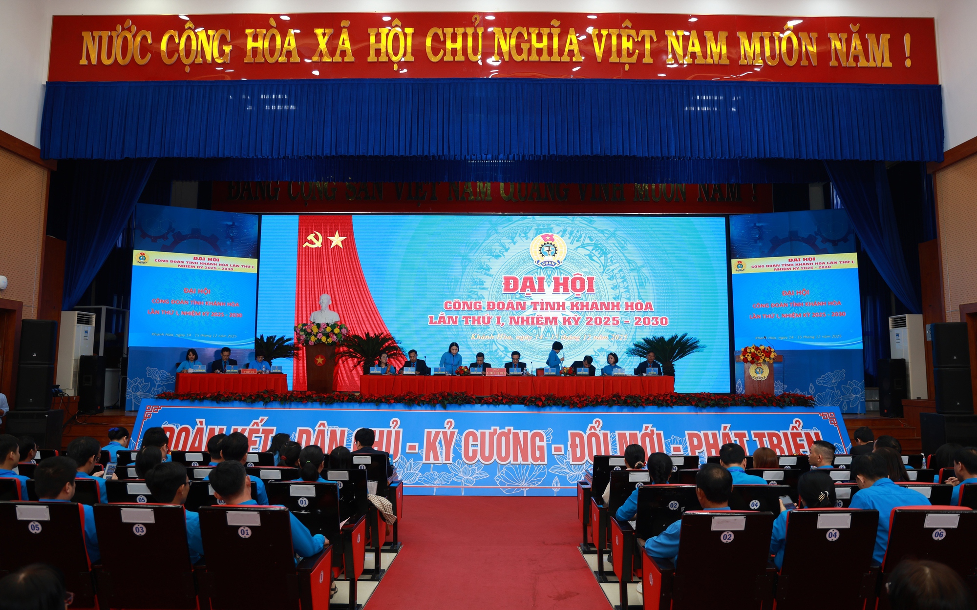 Công đoàn Khánh Hòa: Chăm lo thiết thực người lao động, đổi mới trong nhiệm kỳ 2025-2030