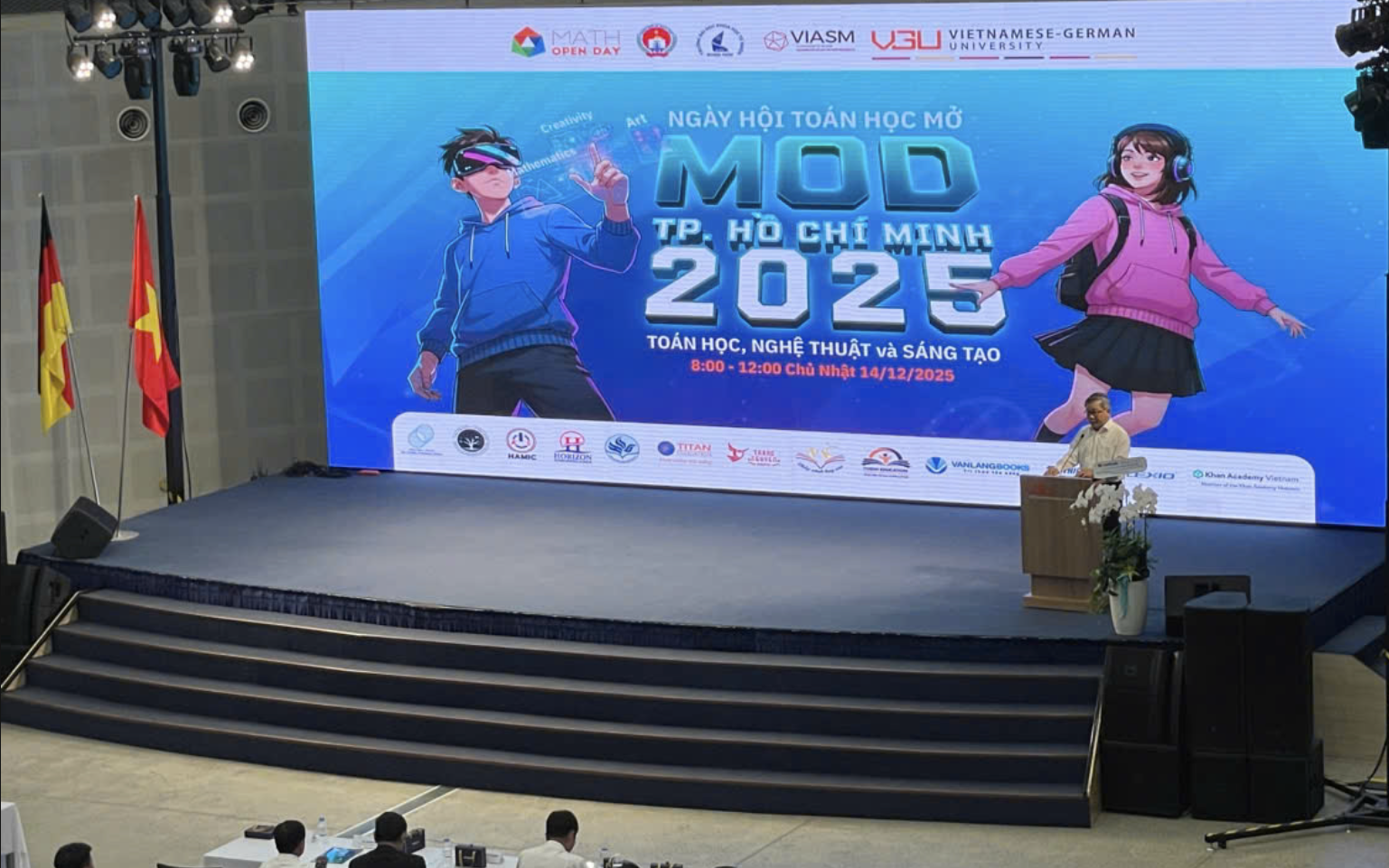 Hơn 2.000 người đến với Ngày hội toán học mở 2025