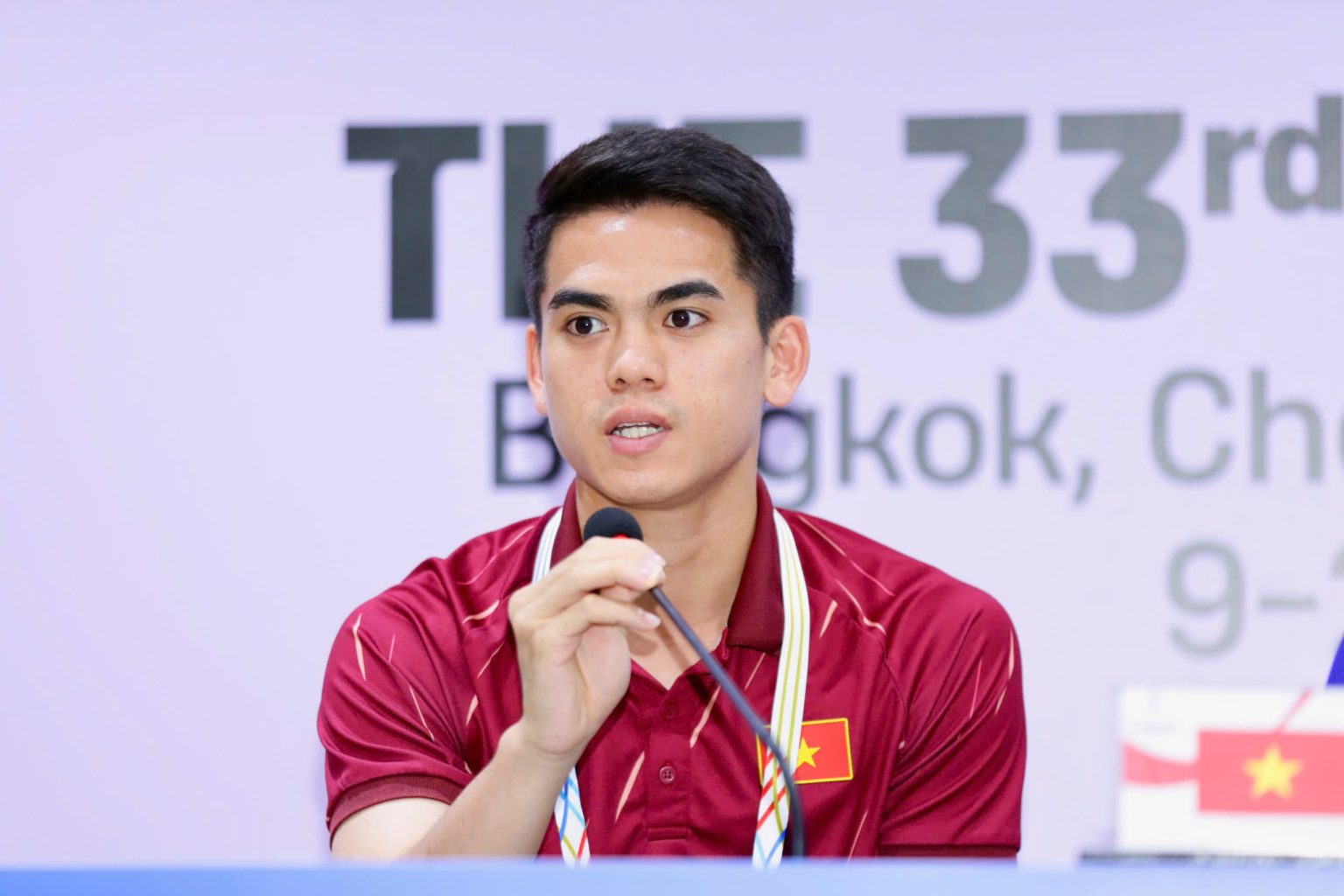U22 Việt Nam quyết gi&agrave;nh suất dự chung kết b&oacute;ng đ&aacute; nam SEA Games 33 - Ảnh 3.