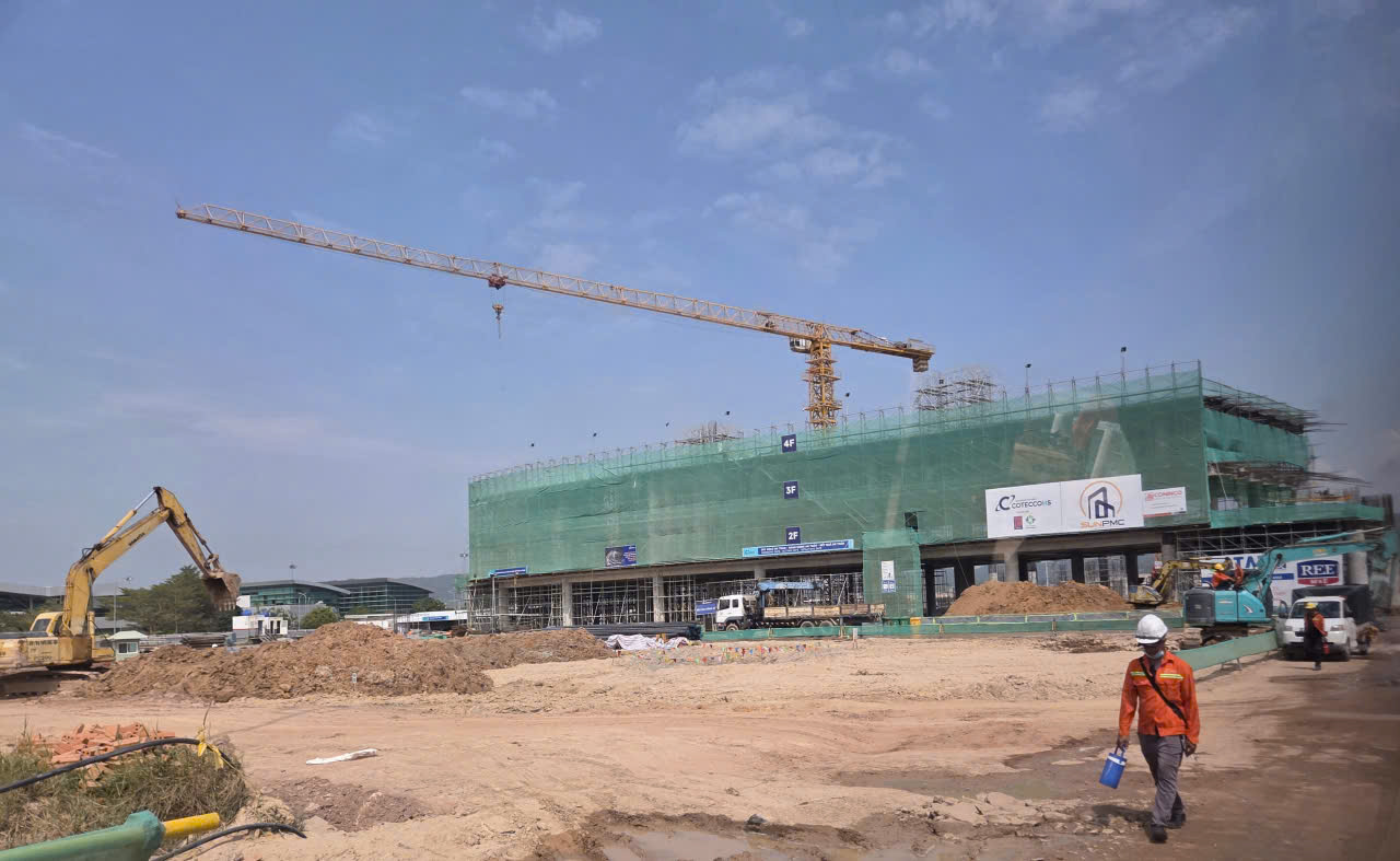 Cận cảnh đại c&ocirc;ng trường mở rộng s&acirc;n bay Ph&uacute; Quốc 20 triệu kh&aacute;ch mỗi năm - Ảnh 6.