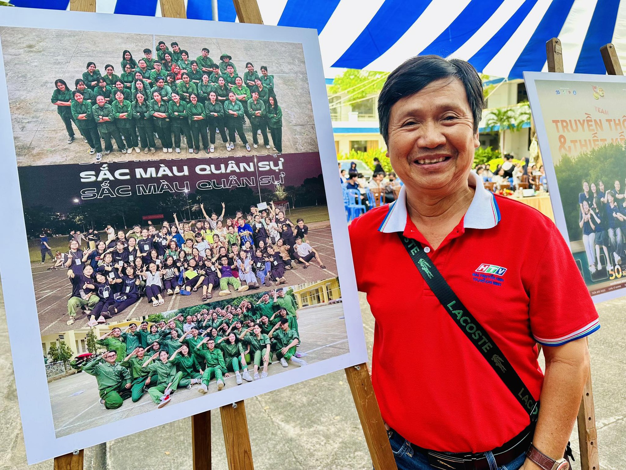 NSƯT đạo diễn L&ecirc; Cường x&uacute;c động trong sự kiện "50 năm rạng rỡ &aacute;nh hồng" - Ảnh 1.