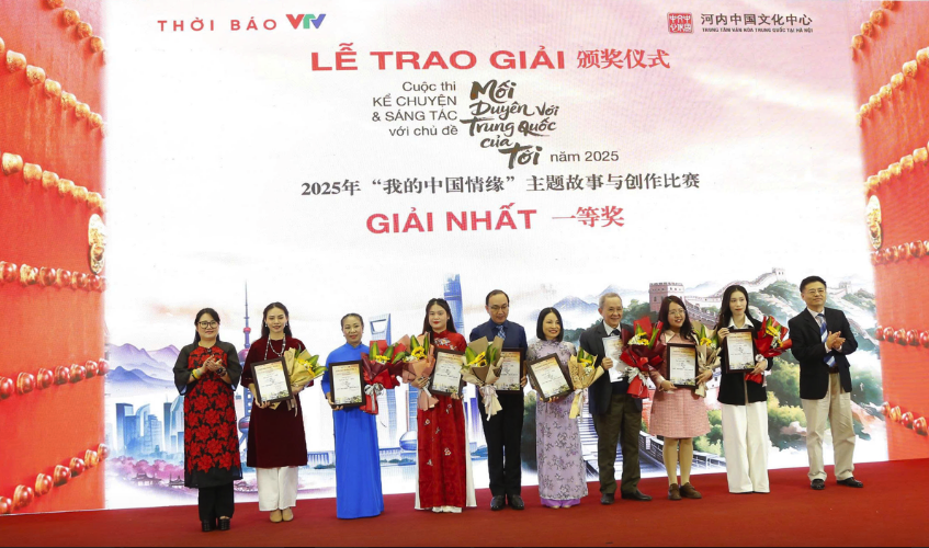 Cuộc thi "Mối duy&ecirc;n với Trung Quốc của t&ocirc;i" trao giải cho 100 t&aacute;c giả - Ảnh 1.