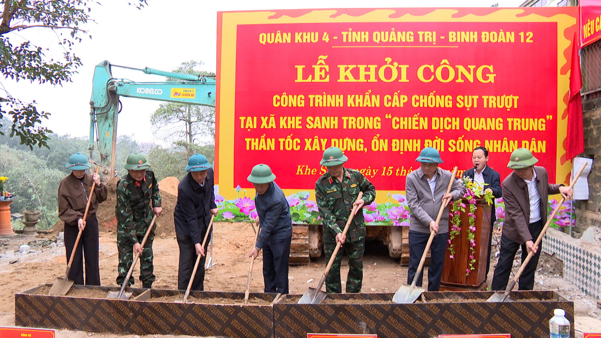 Quảng Trị ho&agrave;n th&agrave;nh c&ocirc;ng tr&igrave;nh chống sụt trượt ở Khe Sanh v&agrave;o 31 - 12 - Ảnh 1.