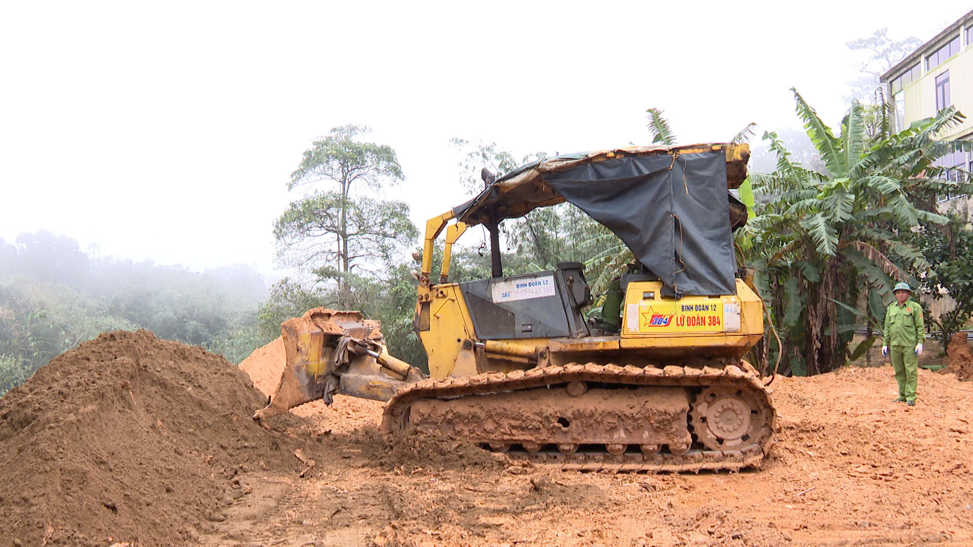 Quảng Trị ho&agrave;n th&agrave;nh c&ocirc;ng tr&igrave;nh chống sụt trượt ở Khe Sanh v&agrave;o 31 - 12 - Ảnh 3.