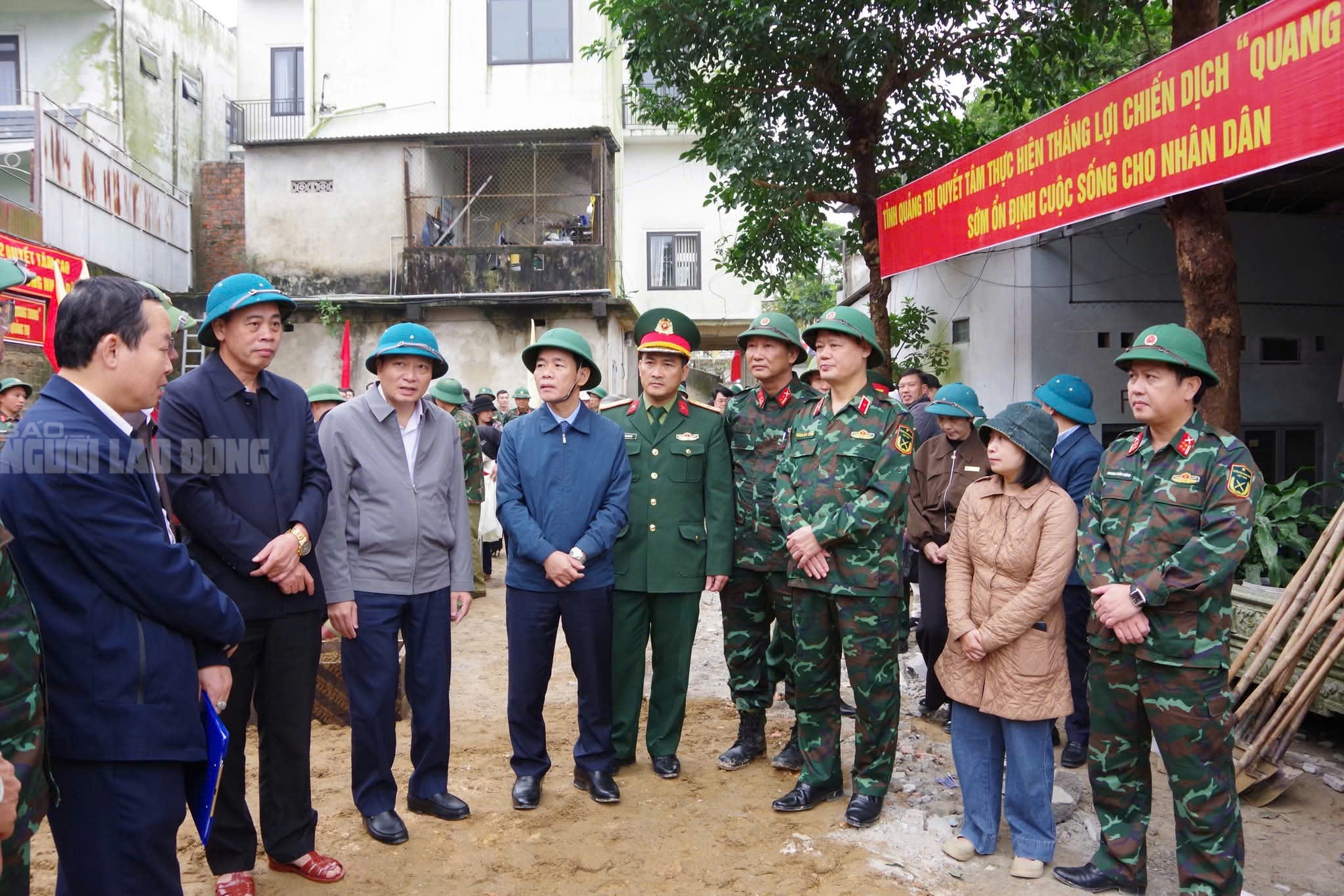 C&ocirc;ng tr&igrave;nh chống sụt trượt Khe Sanh khẩn trương triển khai giữa Sương m&ugrave; d&agrave;y đặc - Ảnh 14.