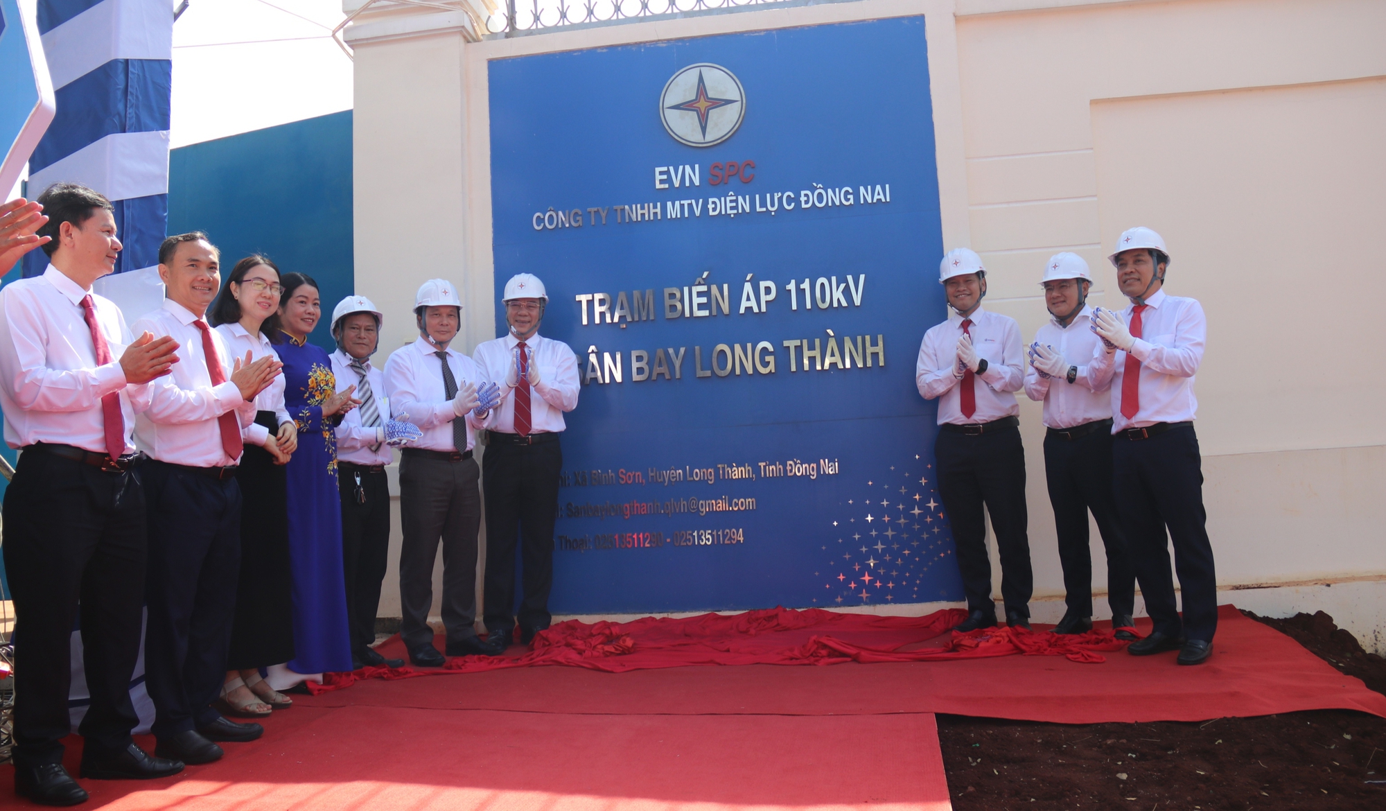 Kh&aacute;nh th&agrave;nh trạm biến &aacute;p 110kV phục vụ s&acirc;n bay Long Th&agrave;nh - Ảnh 1.