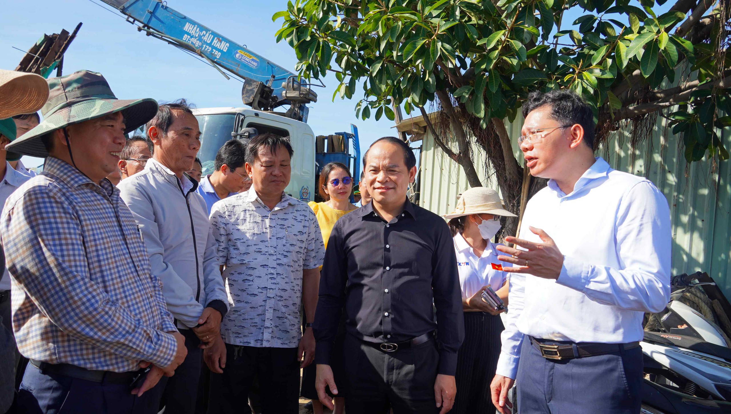 Đo&agrave;n C&ocirc;ng t&aacute;c của Thanh tra Ch&iacute;nh phủ l&agrave;m việc về chống khai th&aacute;c IUU tại TPHCM - Ảnh 2.