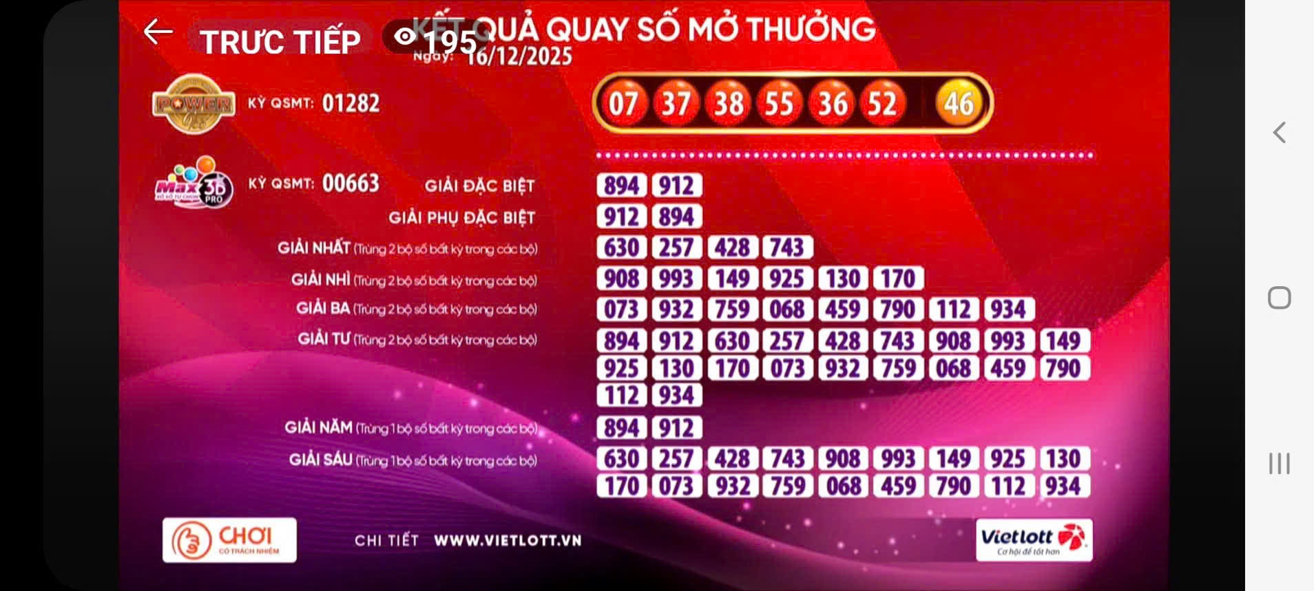 Xổ số Vietlott lại c&oacute; v&eacute; tr&uacute;ng giải Jackpot 2 - Ảnh 1.