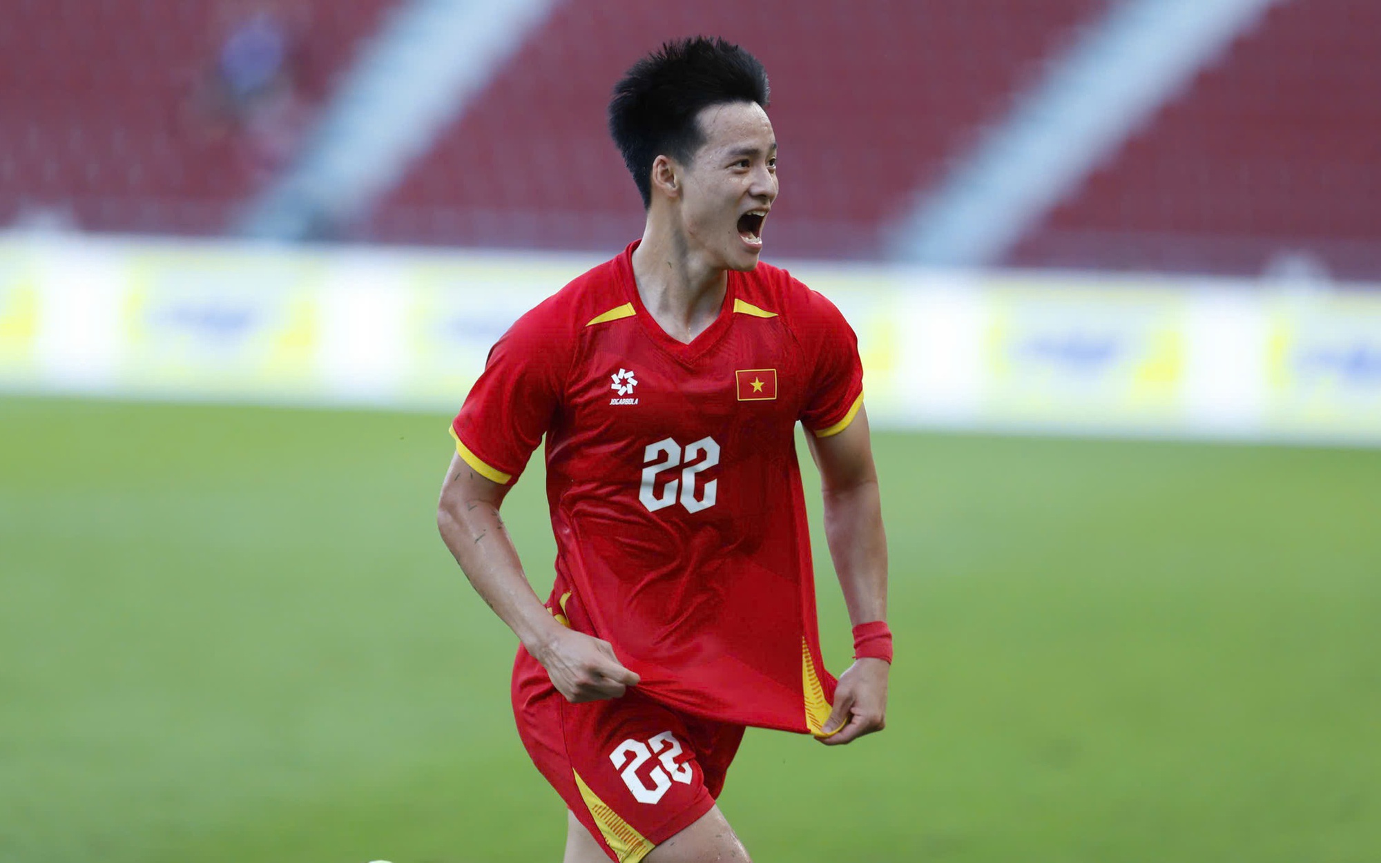 Tiền đạo Nguyễn Thanh Nhàn và bàn thắng đầu tiên ở SEA Games 33