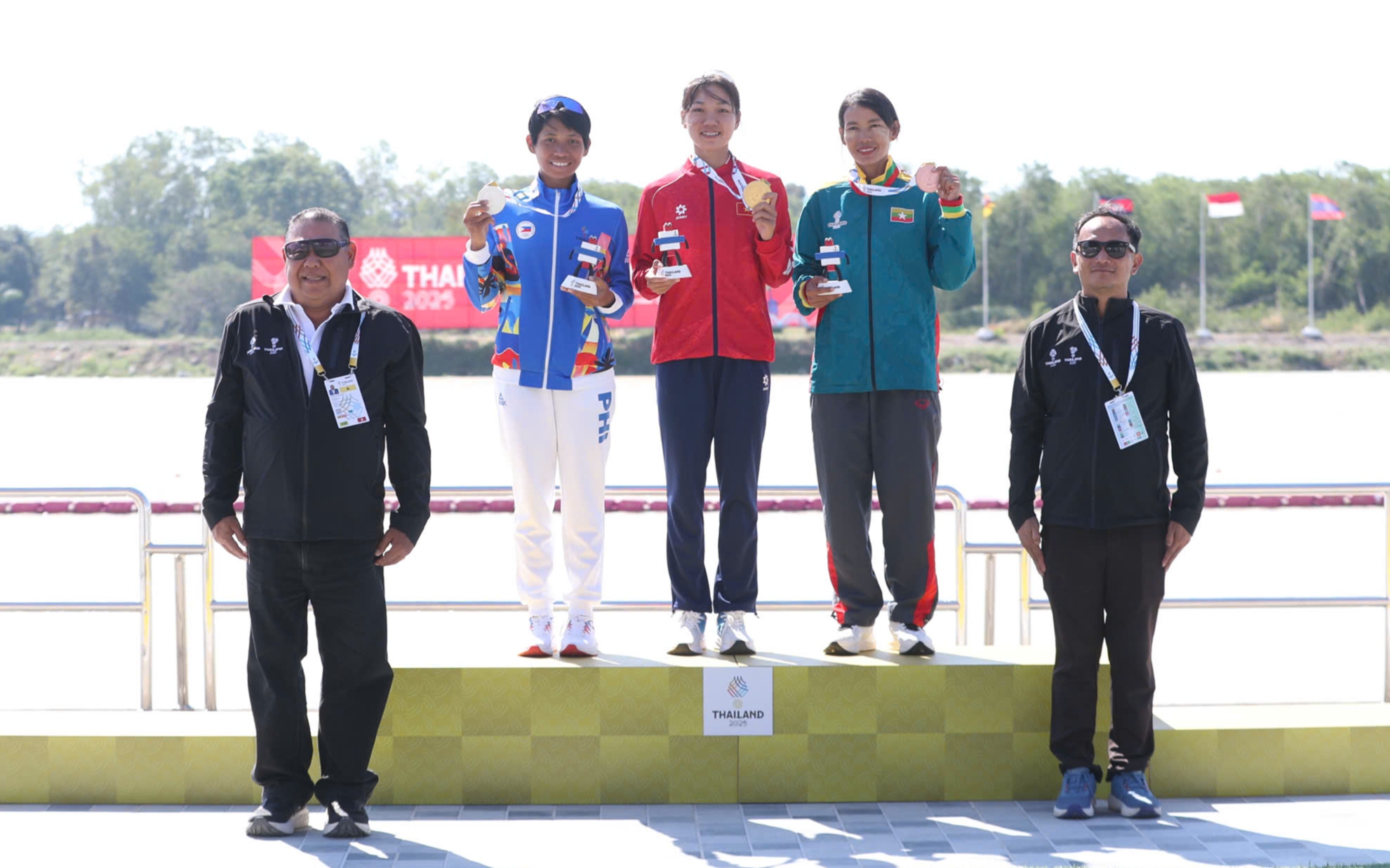 Tay chèo nữ 19 tuổi thành nhà vô địch SEA Games