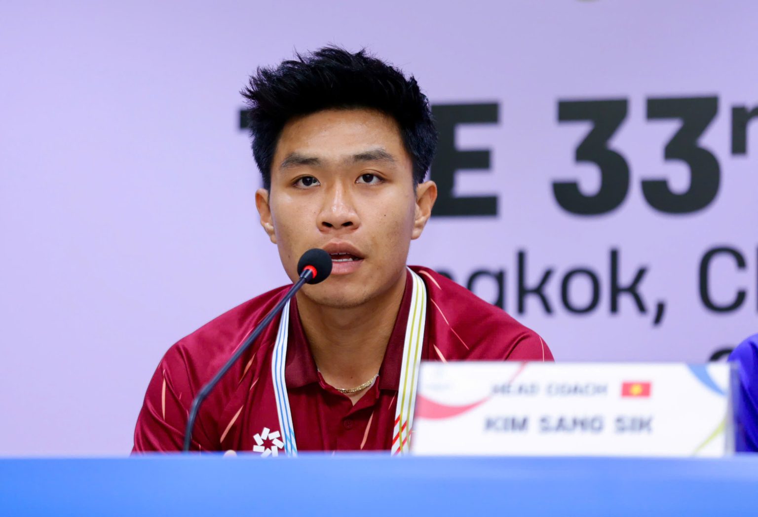 HLV Kim Sang-sik n&oacute;i g&igrave; trước trận chung kết với U22 Th&aacute;i Lan? - Ảnh 3.
