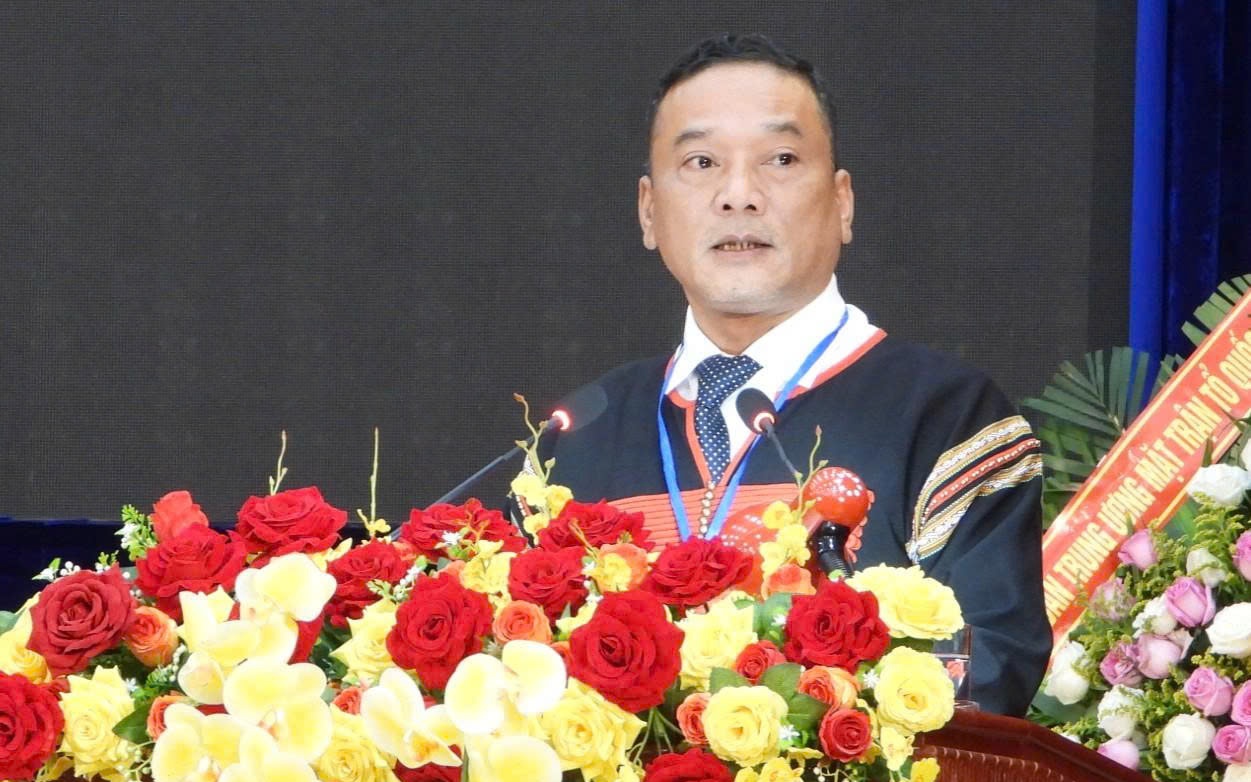 Ông Y Giang Gry Niê Knơng giữ chức Chủ tịch Ủy ban Mặt trận Tổ quốc Việt Nam tỉnh Đắk Lắk