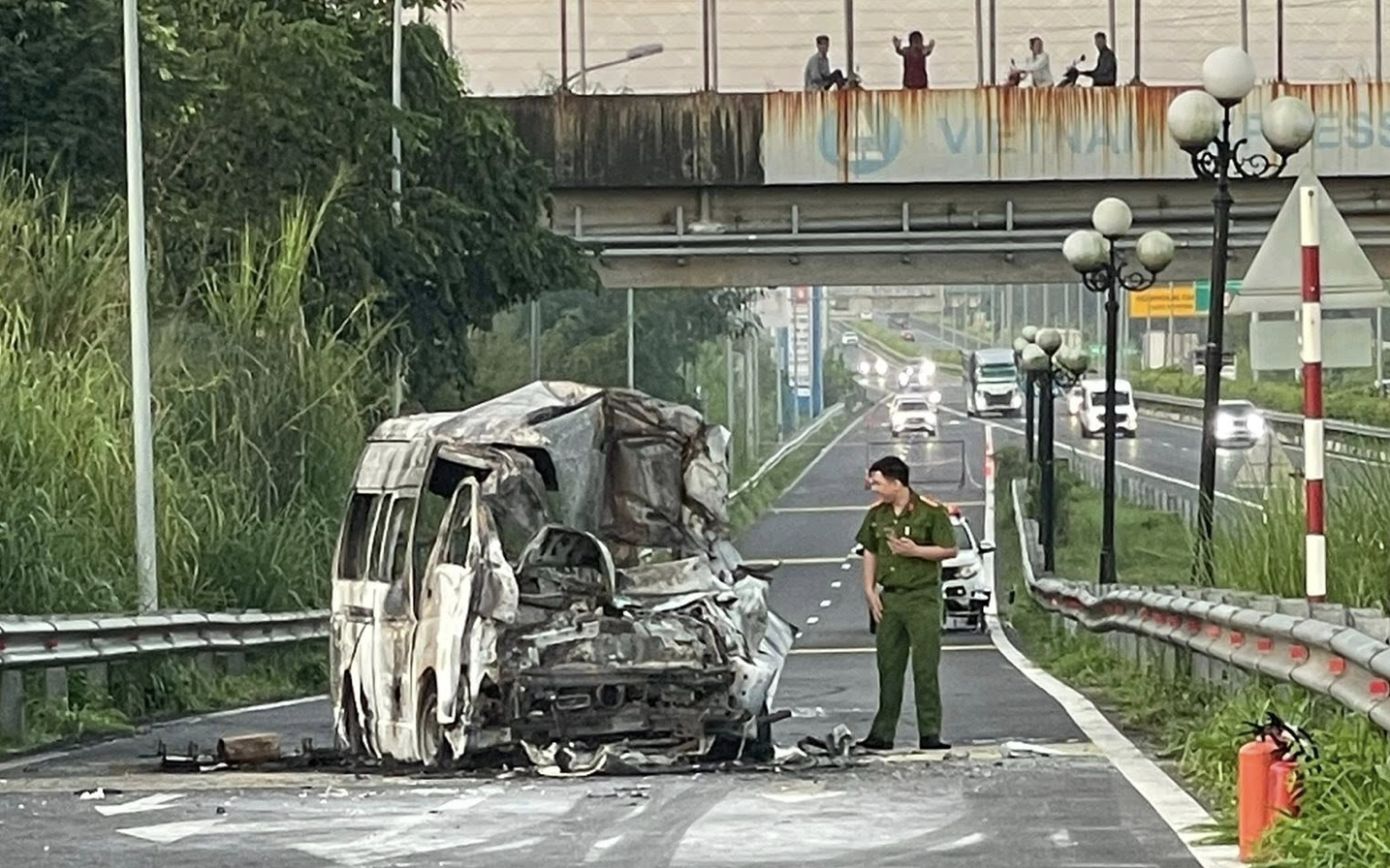 Bệnh viện Chợ Rẫy thông tin về tài xế vụ xe cứu thương tông xe đầu kéo rồi bốc cháy