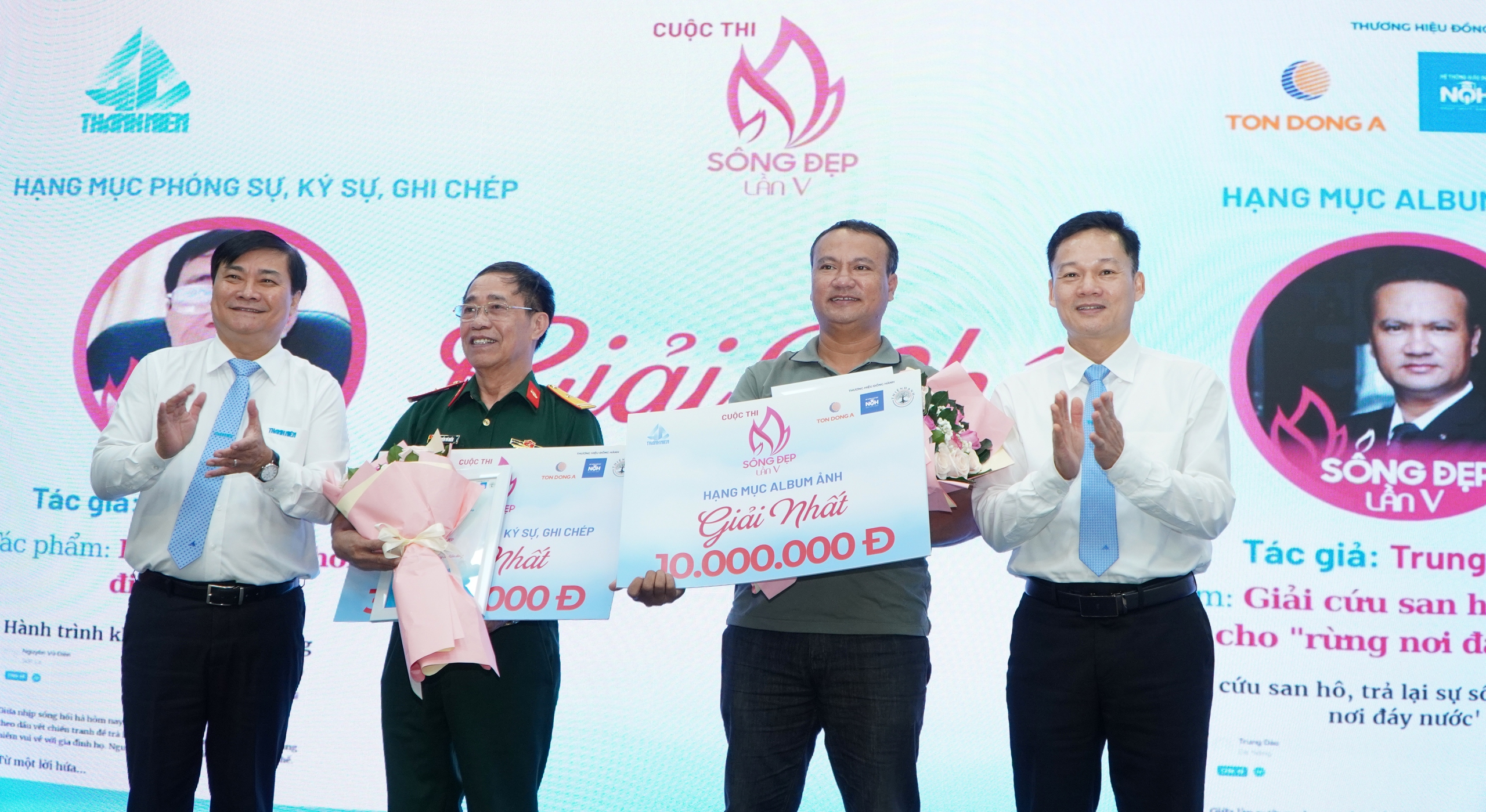 Báo Thanh Niên trao giải cuộc thi Sống Đẹp lần 5: Đong đầy cảm xúc - Ảnh 3.