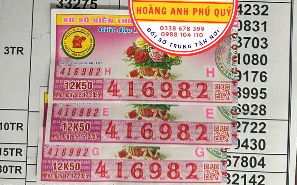Xổ số miền Nam: Chiều 18-12, lộ diện thêm người trúng độc đắc ở TPHCM, Vĩnh Long