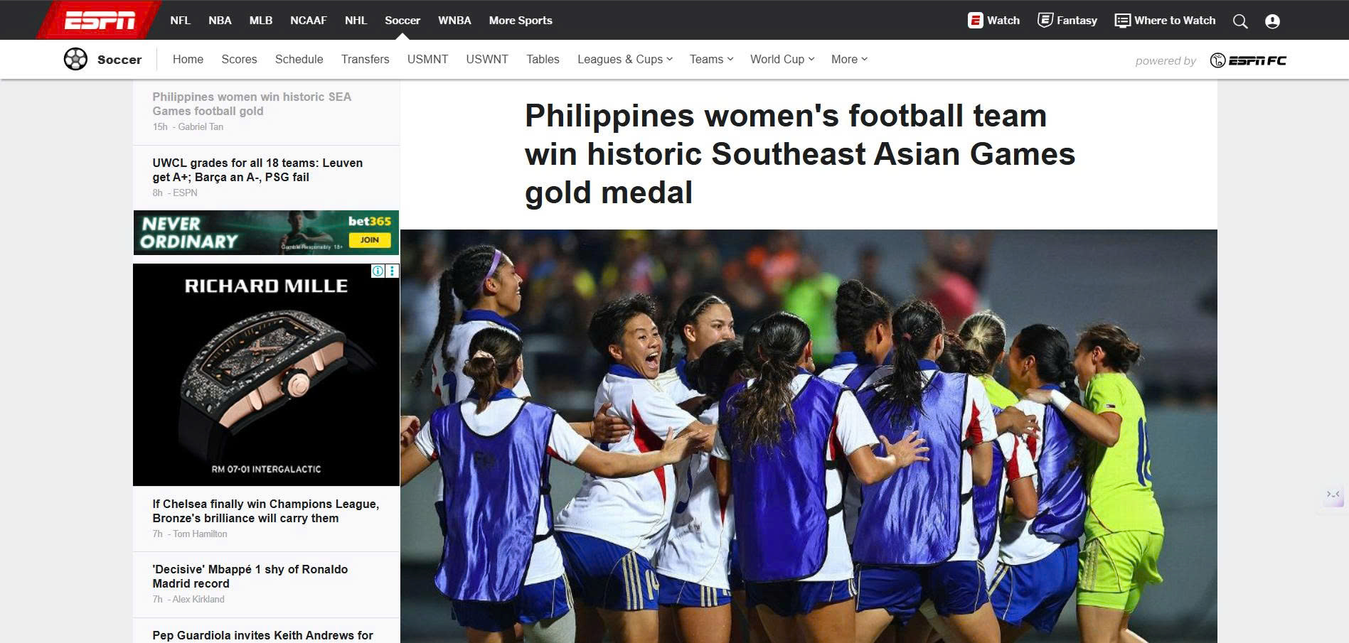 Truyền th&ocirc;ng quốc tế l&ecirc;n tiếng sau trận chung kết b&oacute;ng đ&aacute; nữ SEA Games 33 - Ảnh 1.