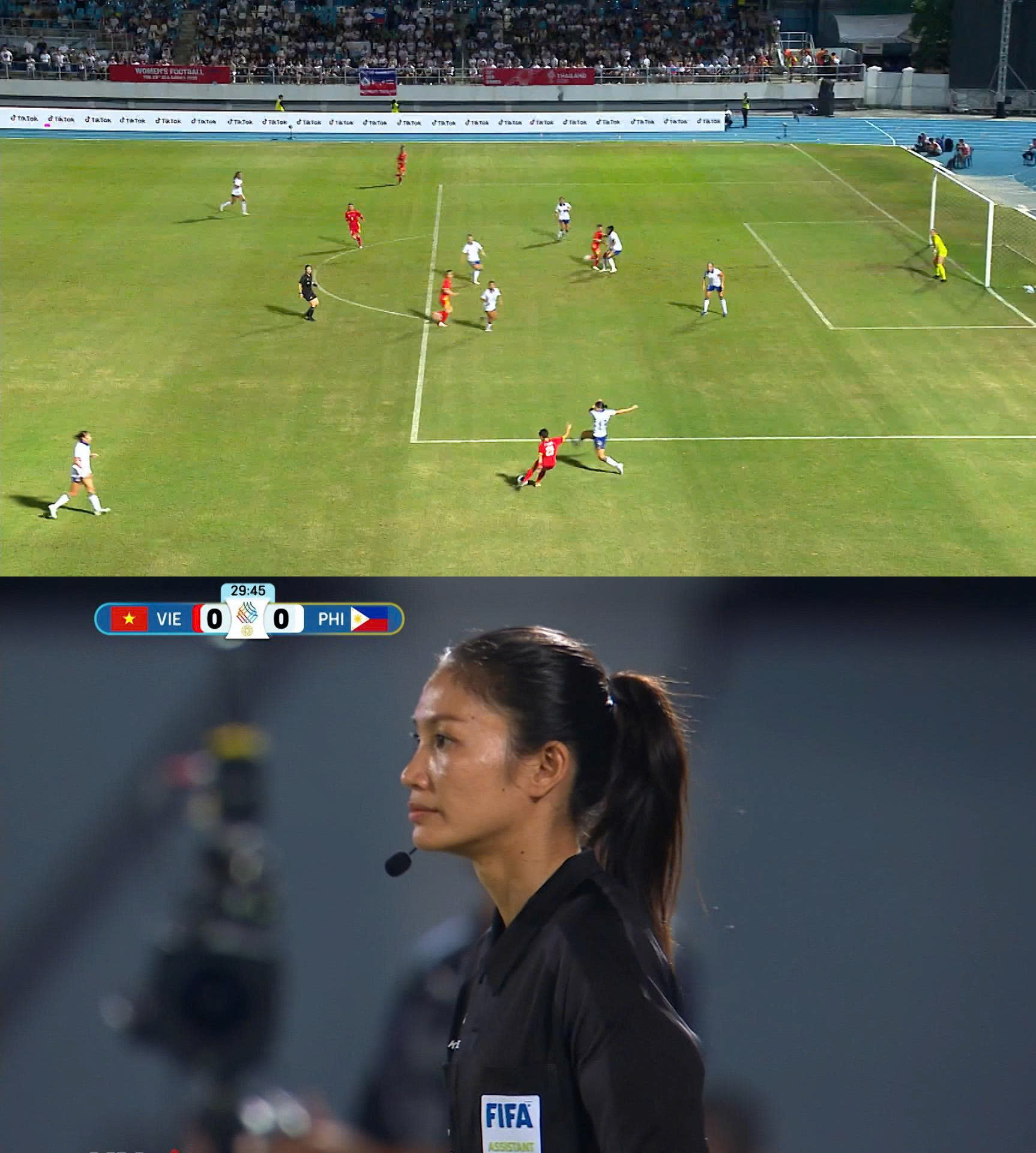 Truyền th&ocirc;ng quốc tế l&ecirc;n tiếng sau trận chung kết b&oacute;ng đ&aacute; nữ SEA Games 33 - Ảnh 2.
