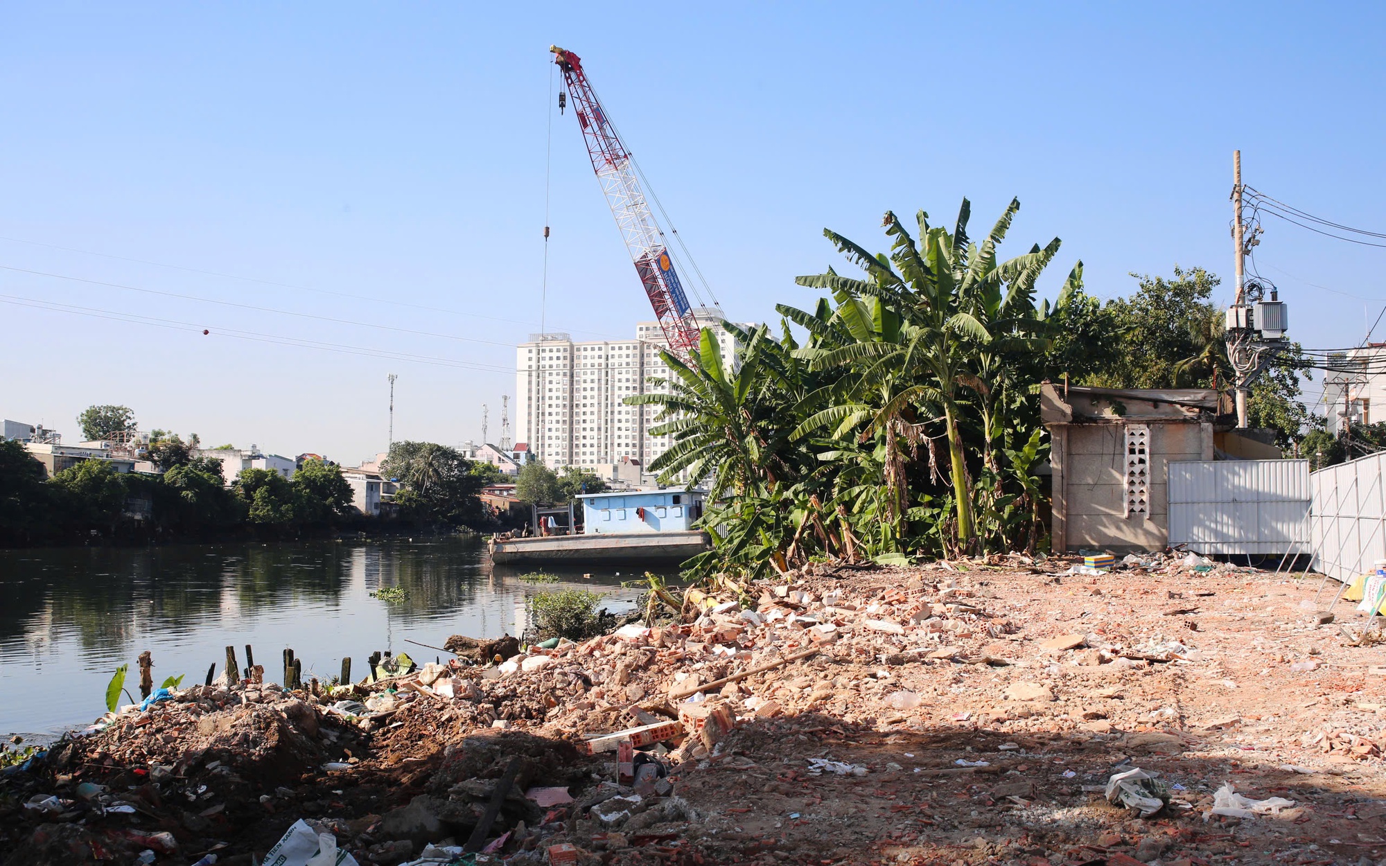 Khởi công gói thầu dự án cải tạo bờ Bắc kênh Đôi - TPHCM