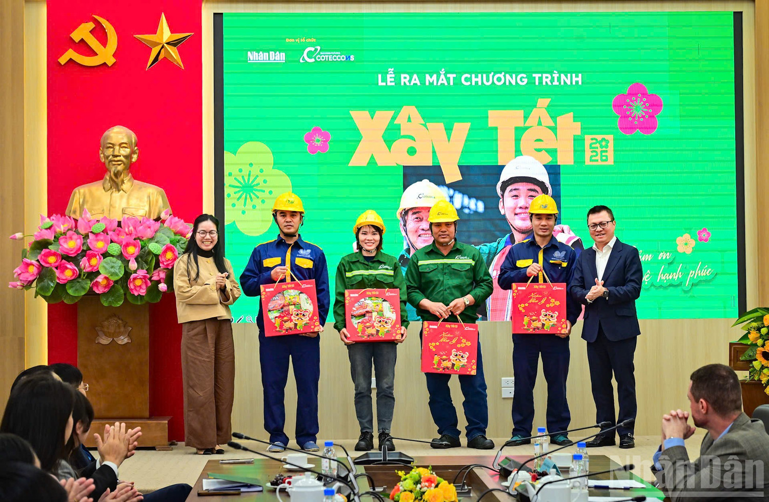 "X&acirc;y Tết 2026": Tri &acirc;n người lao động - Hạnh ph&uacute;c bắt đầu từ an to&agrave;n - Ảnh 1.