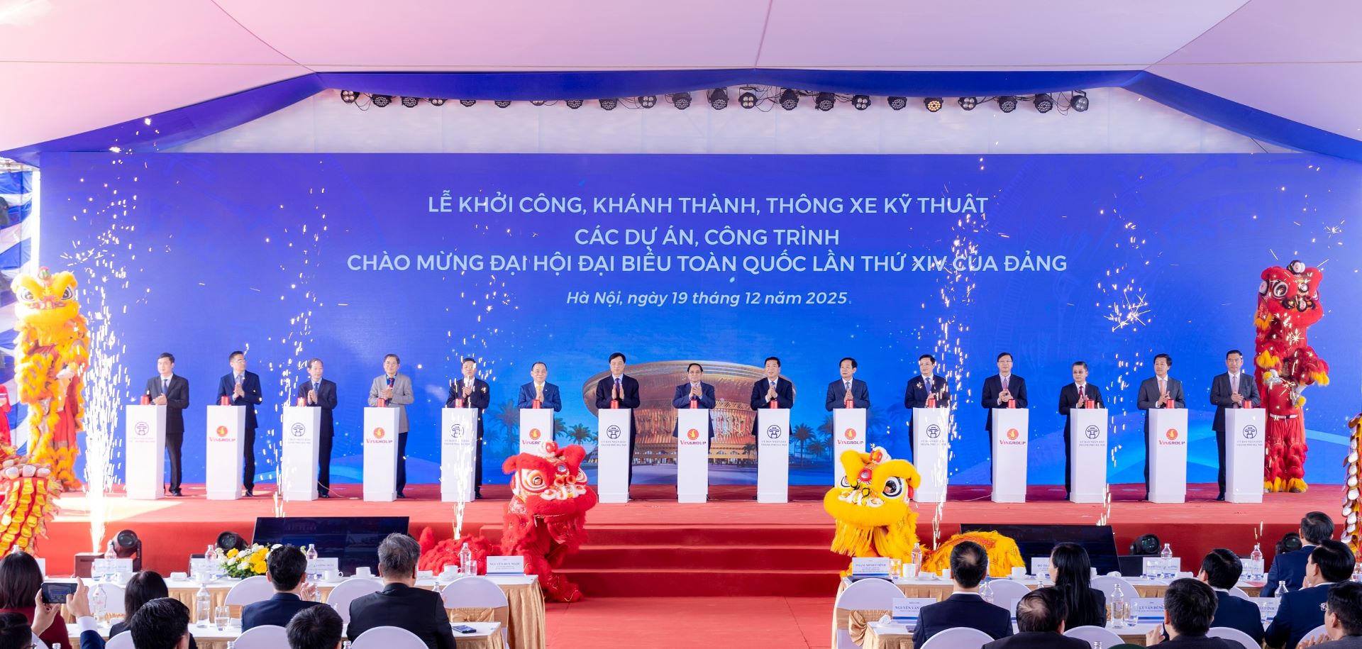 Vingroup đồng loạt khởi động, khai trương 11 công trình trọng điểm trên toàn quốc - Ảnh 2.