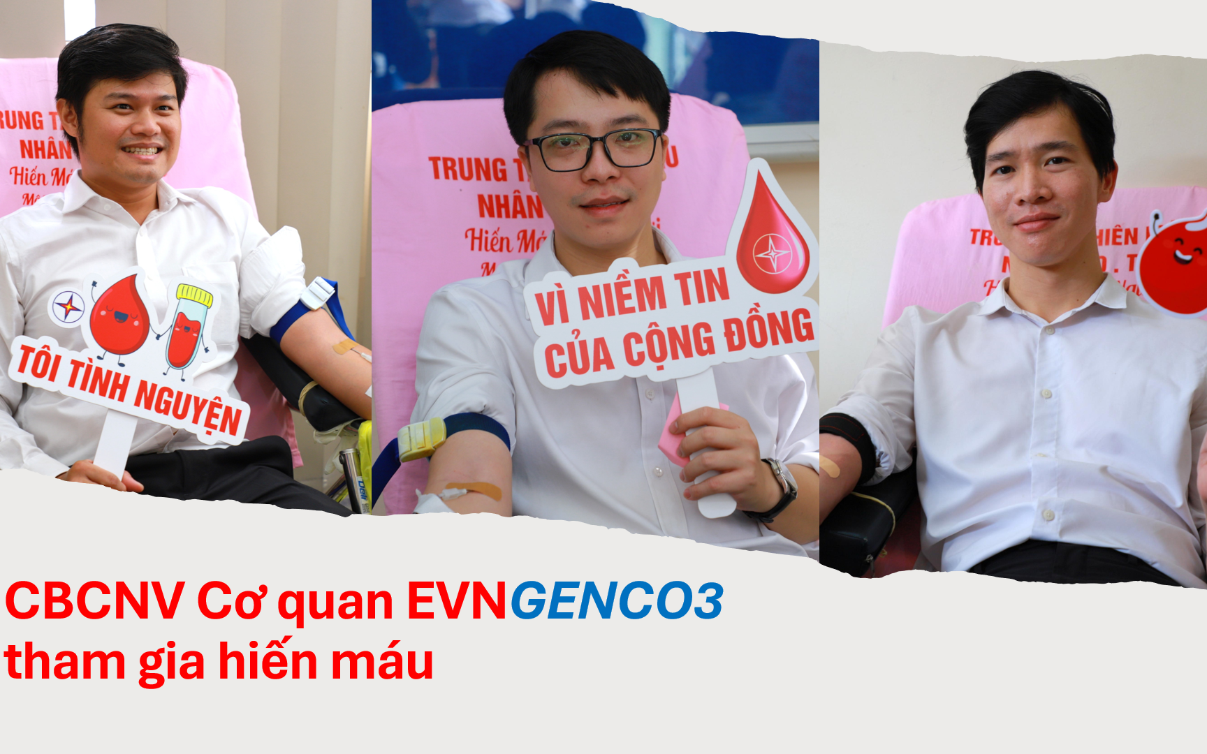EVNGENCO3: Vạn trái tim, một tấm lòng