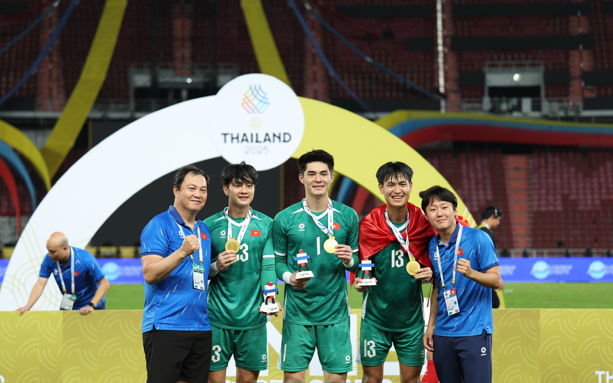 Bảng xếp hạng huy chương SEA Games 33 tính đến ngày 19-12