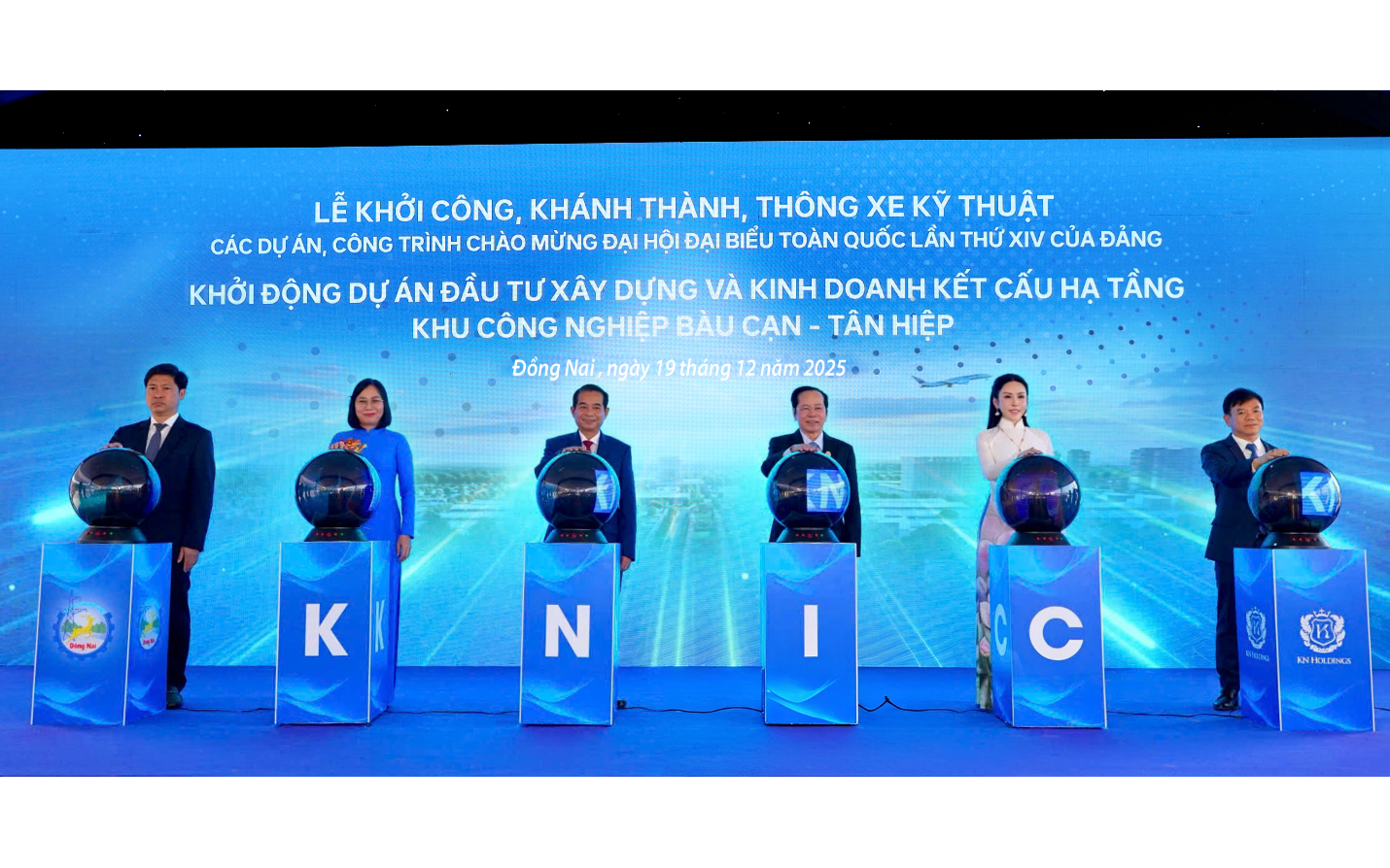 Tập đoàn KN Holdings khởi động đồng thời 2 dự án khu công nghiệp tại Đồng Nai