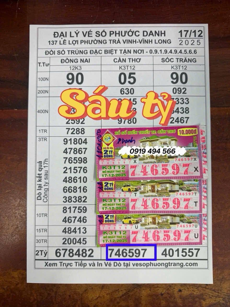 Xổ số miền Nam: Độc đắc liên tục “về” Vĩnh Long, đại lý đếm tiền đổi thưởng mỏi tay - Ảnh 3.