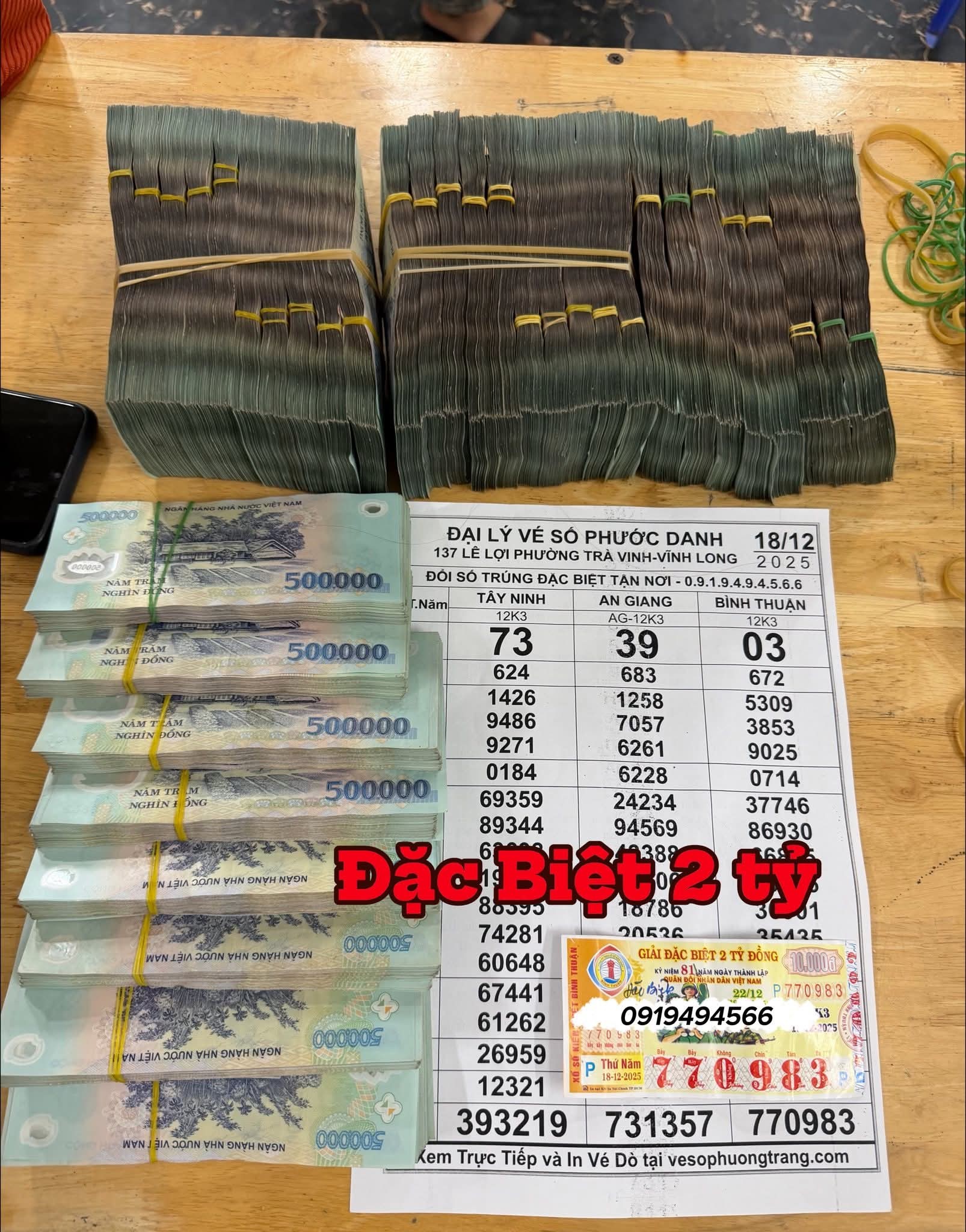 Xổ số miền Nam: Độc đắc liên tục “về” Vĩnh Long, đại lý đếm tiền đổi thưởng mỏi tay - Ảnh 4.
