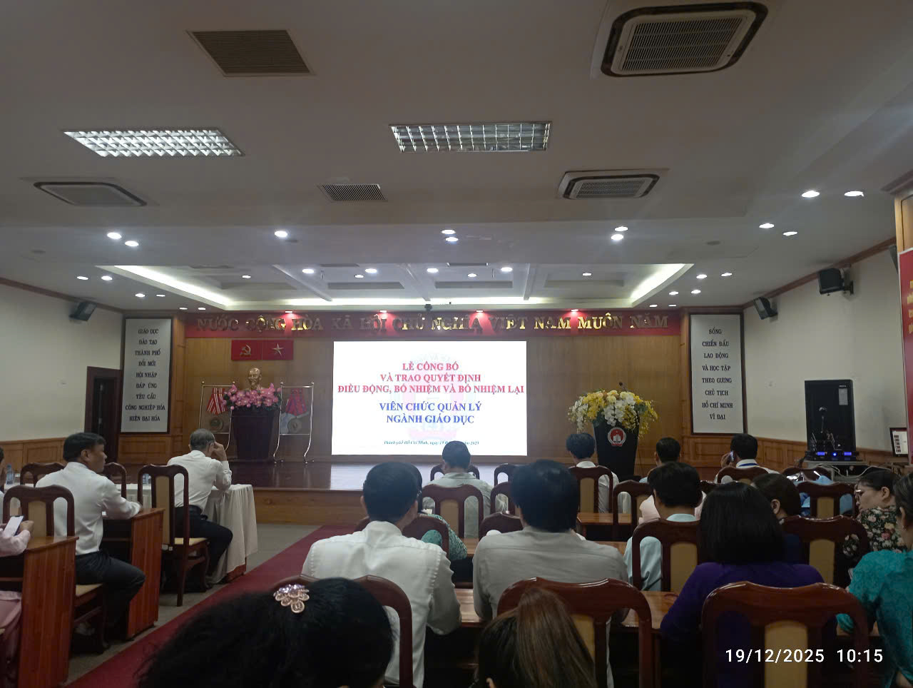TPHCM: Điều động, bổ nhiệm nhiều hiệu trưởng, ph&oacute; hiệu trưởng c&aacute;c trường THPT - Ảnh 1.